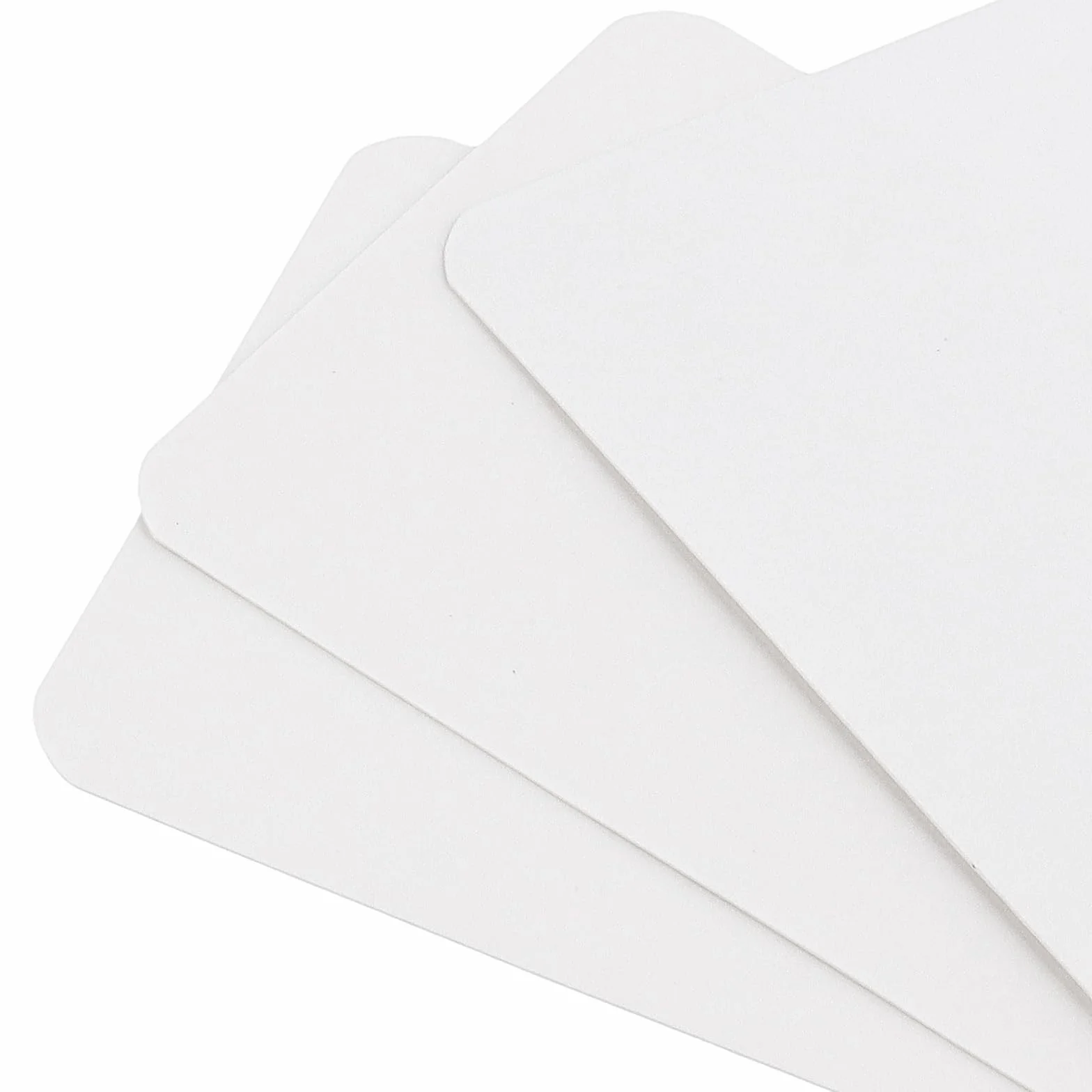 1000 sztuk 8,9 x 5,2 cm, białe, puste wizytówki, 250 g, puste fiszki, kartki z papieru typu kraftowego, do kart biznesowych, pocztówek i "zrób to sam"