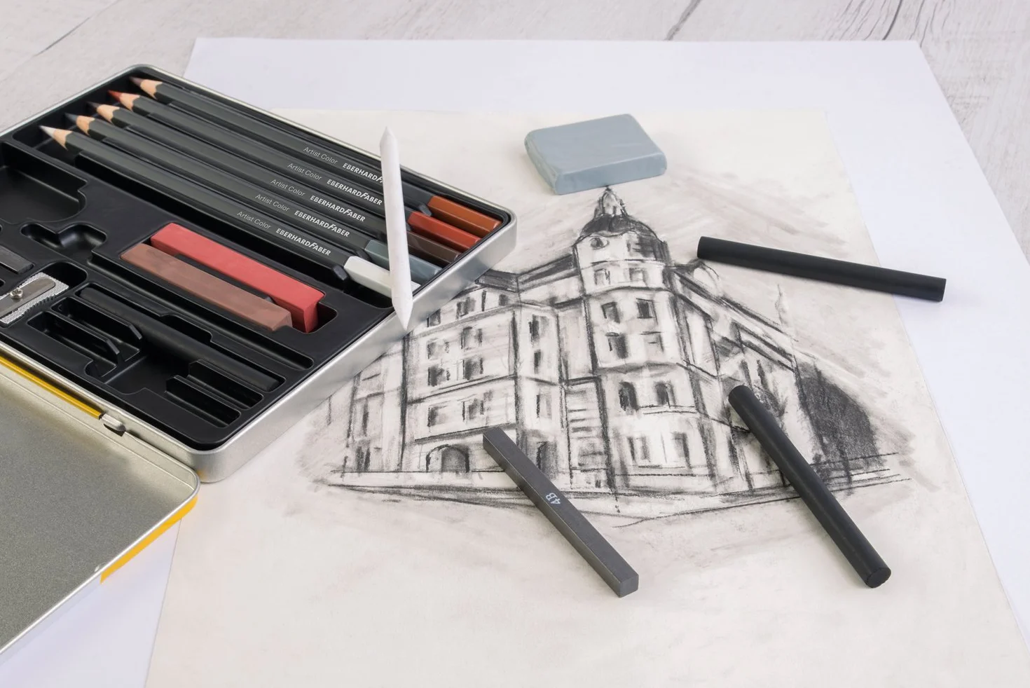 Eberhard Faber Zestaw do rysowania Artist Colour 16 elementów
