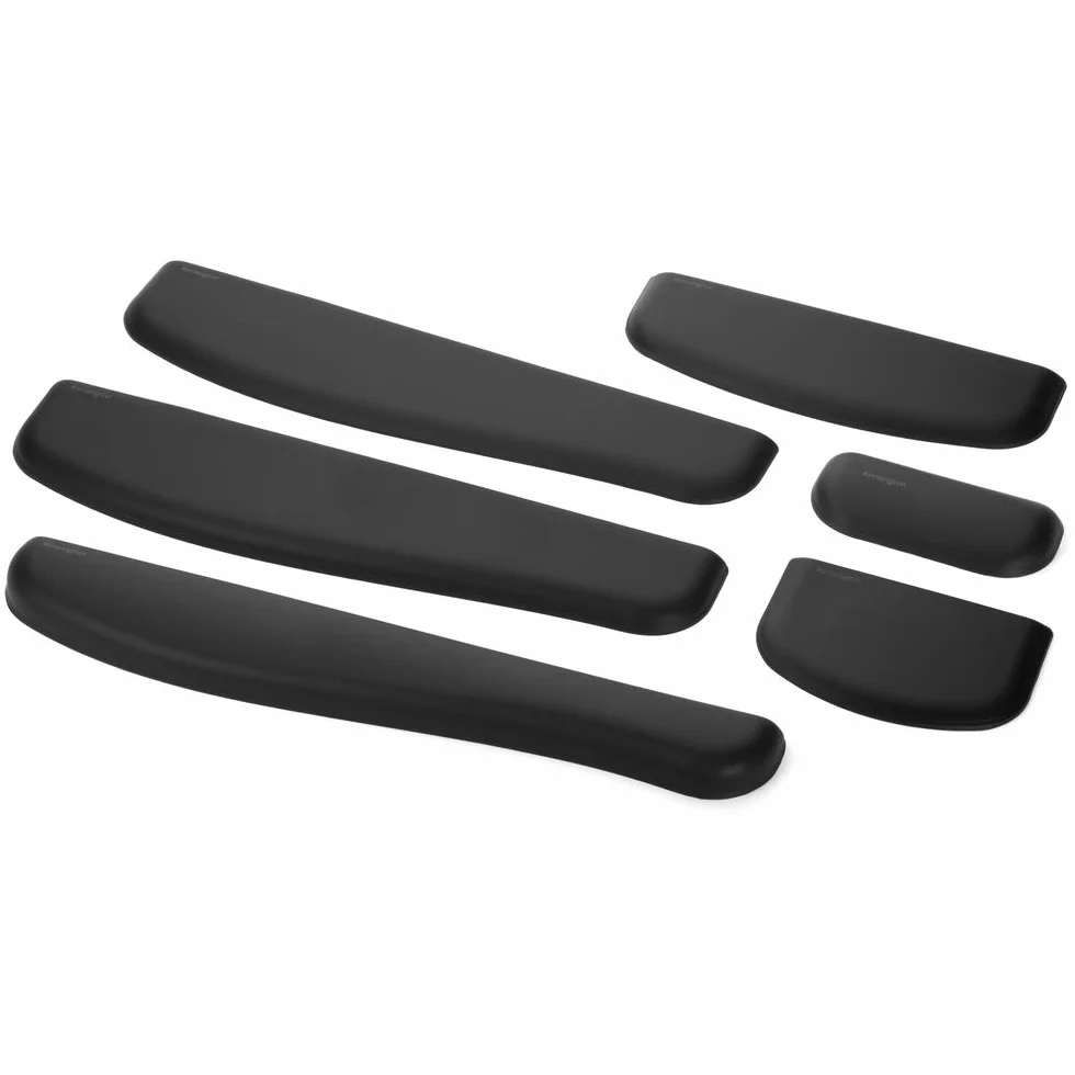 Kensington Podkładka pod Nadgarstki ErgoSoft Czarna do Płaskiej Kompaktowej Klawiatury MacBook iMac MS Surface PC K52801EU