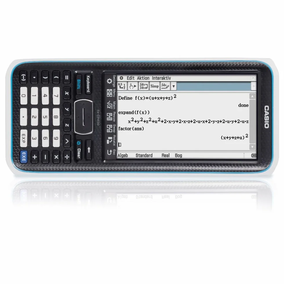 Casio Fx-Cp400 Kalkulator, Czarny, ‎20,6 x 8,9 x 2,1 cm