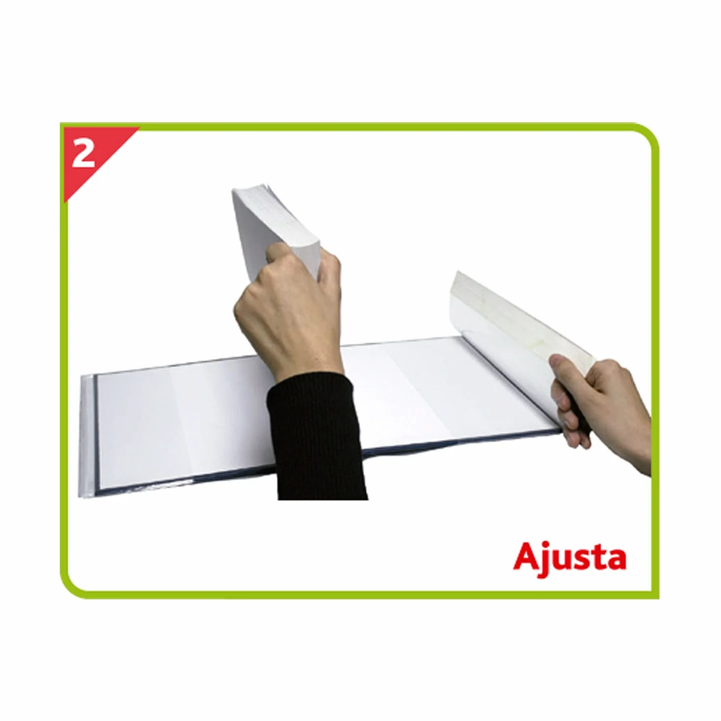 Fixo Pokrowiec 01014400-pack 5 okładek Eco z pokrywą z możliwością regulacji 295 x 520 mm
