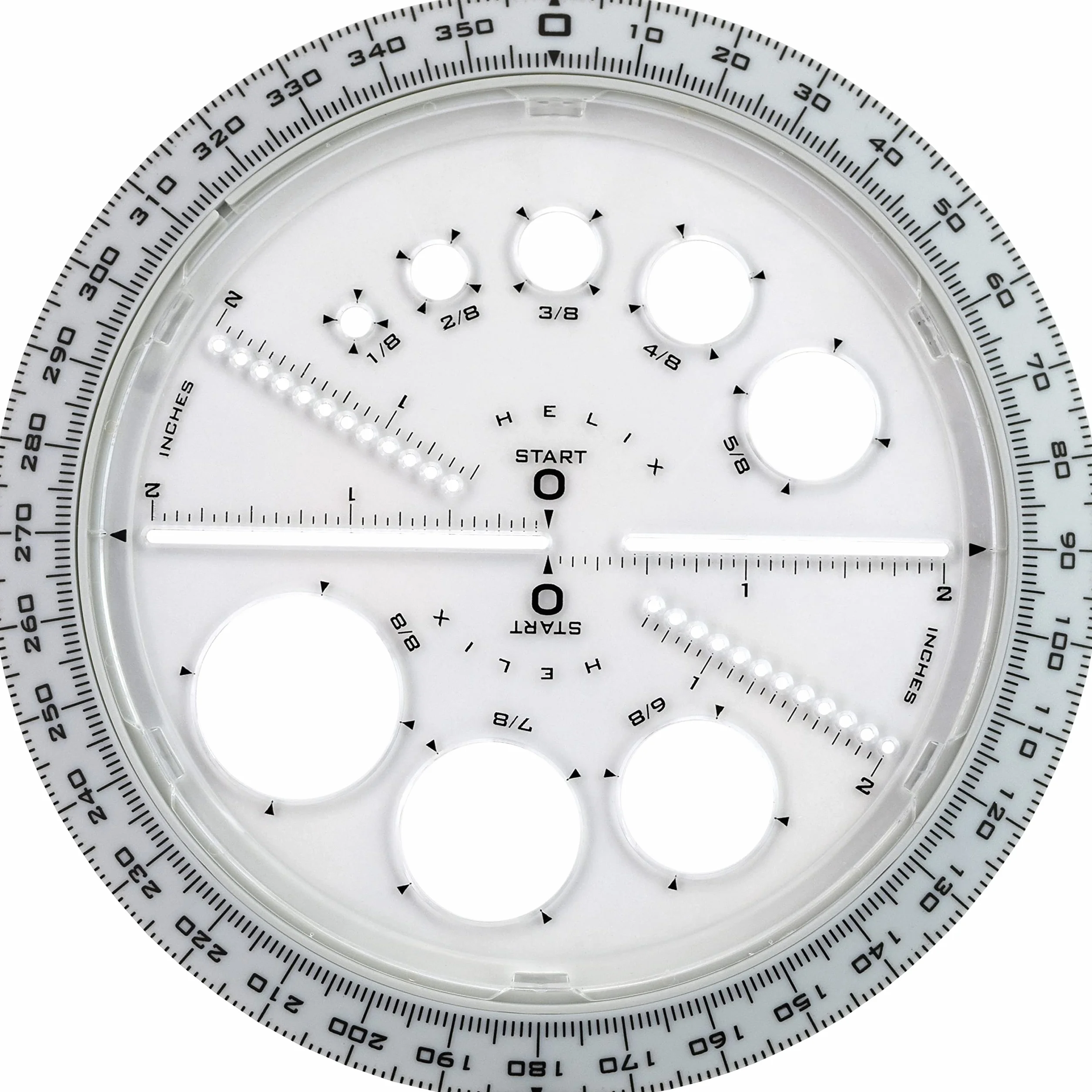 Helix 36002 Kątomierz Przezroczysty 54,84 x 1,61 x 43,55 cm