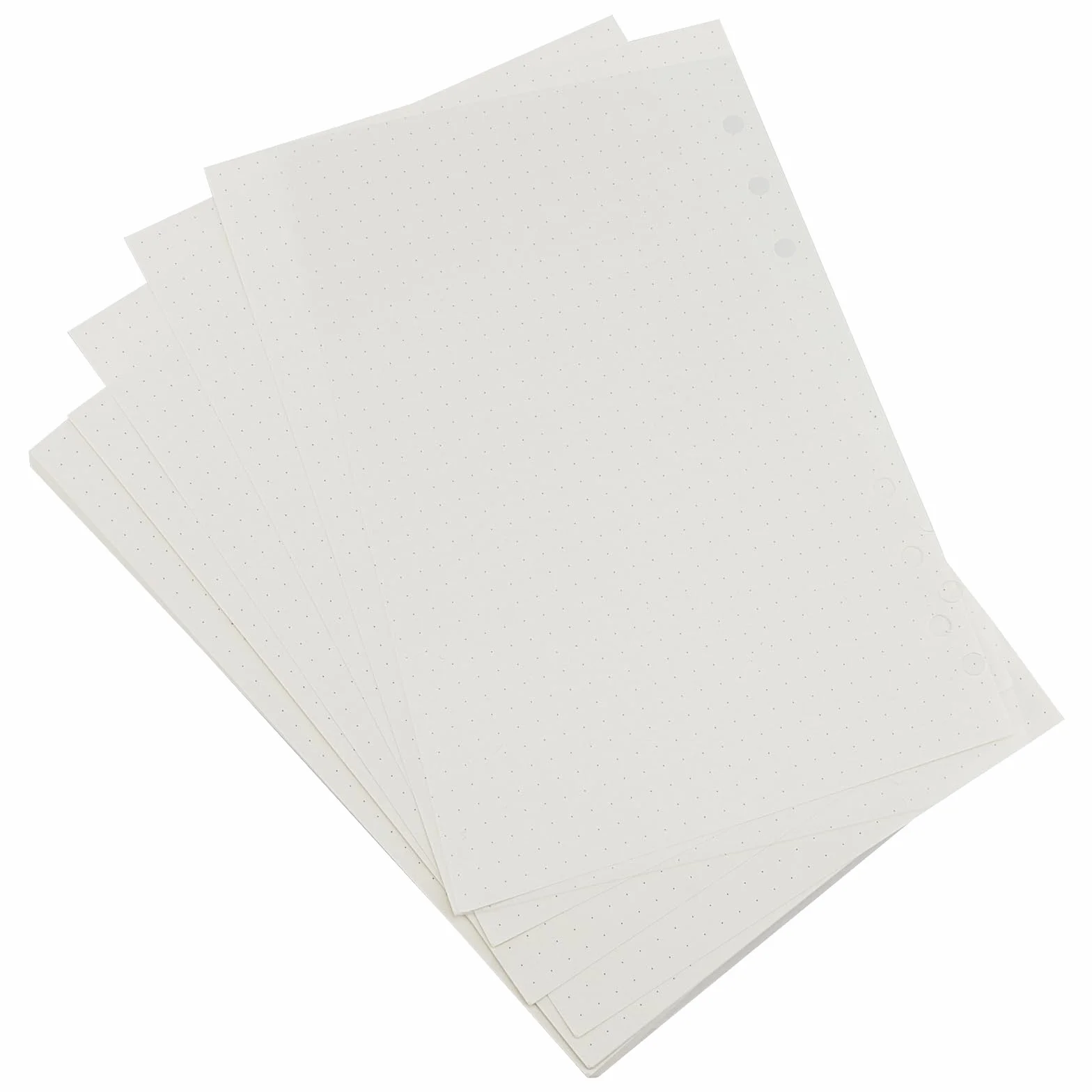 Papier uzupełniający A5 w kropki 450 arkuszy segregator 6 otworów
