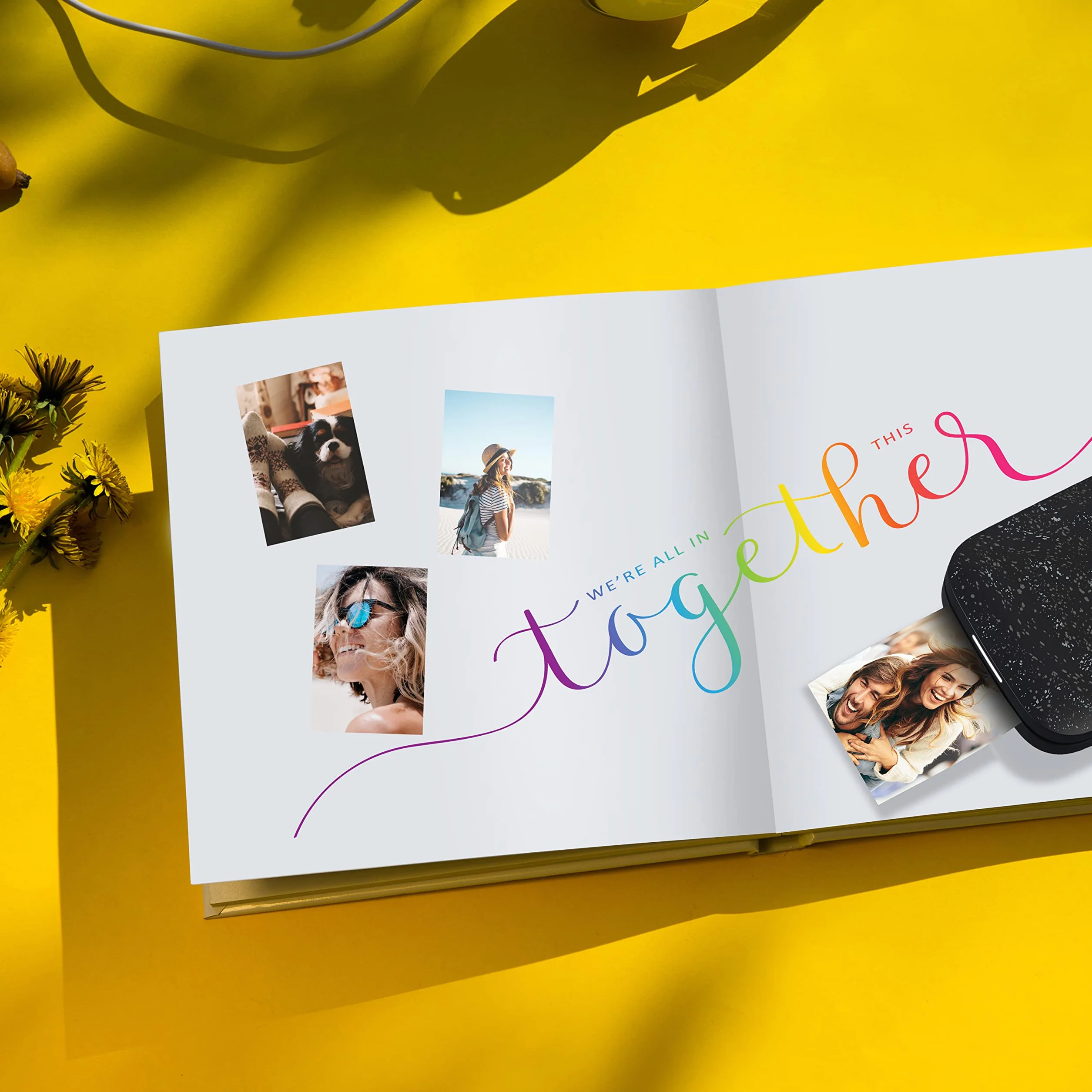 HP 2x3 papier fotograficzny Premium cynk (50 arkuszy), kompatybilny z HP Sprocket przenośną drukarką fotograficzną.