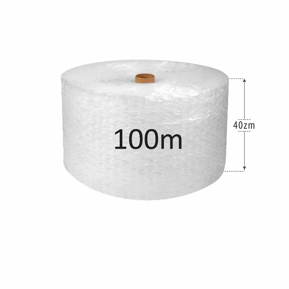 KADAX folia bąbelkowa w rolce 100 m x 40 cm przezroczysta 1 rolka