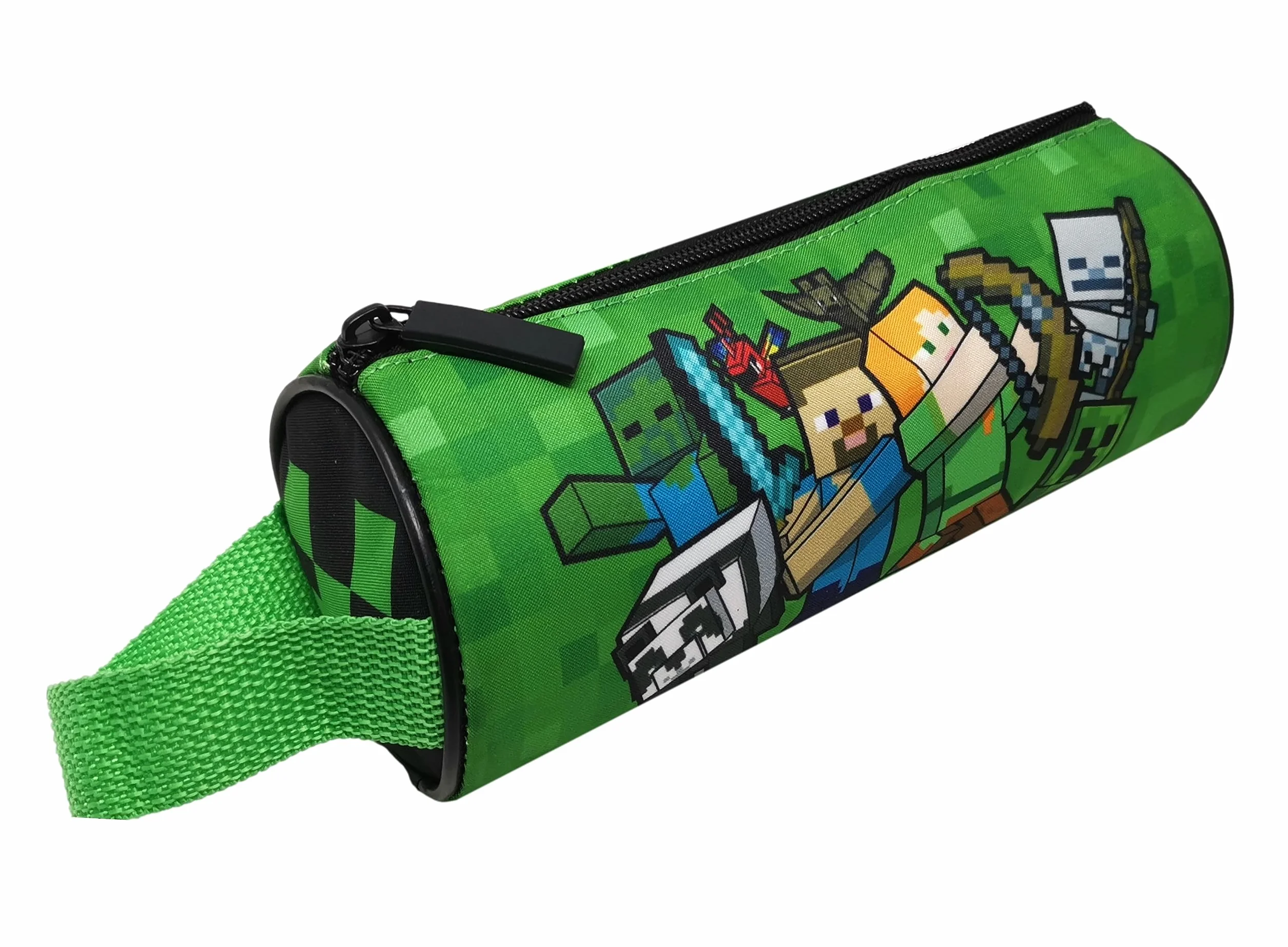 Theonoi Minecraft piórnik dla dzieci, piórnik szkolny, etui na długopisy, etui na pióra, piórnik, etui, 22 cm x 9 cm