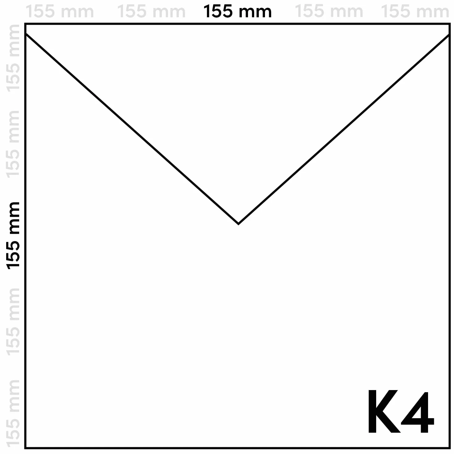 Netuno 25 kwadratowych kopert na listy, kość słoniowa, 15,5 x 15,5 cm, 120 g, aster, gładka kość słoniowa, eleganckie koperty zaproszeniowe ecru, kwadratowe koperty na wesele, urodziny, chrzest, Boże