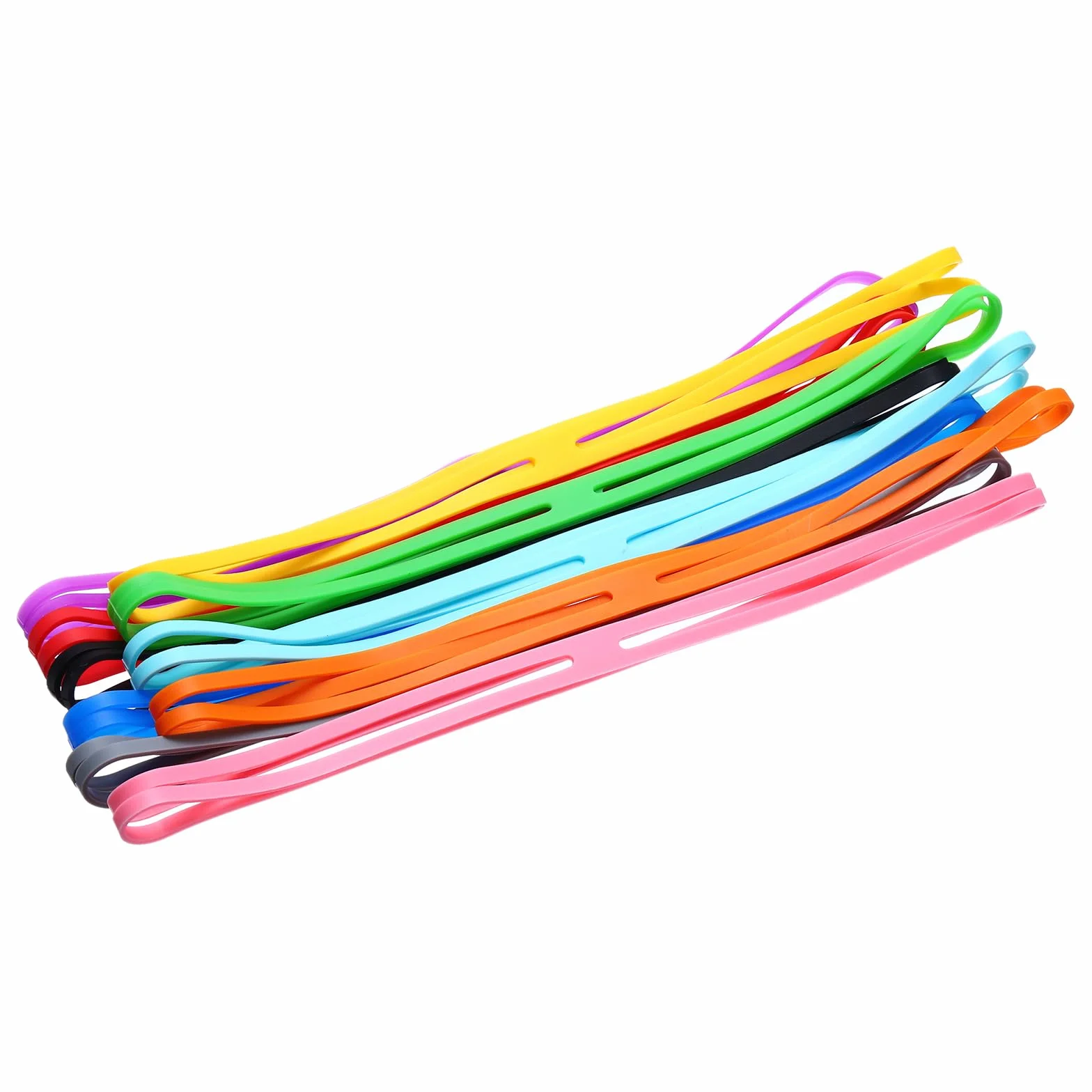 QUARKZMAN 10 sztuk silikonowych gumowych taśm, 30 cm, silikonowe taśmy gumowe, różne rozmiary, duże, mocne, elastyczne, do gotowania pod ciśnieniem, biura, puzzli, gier planszowych