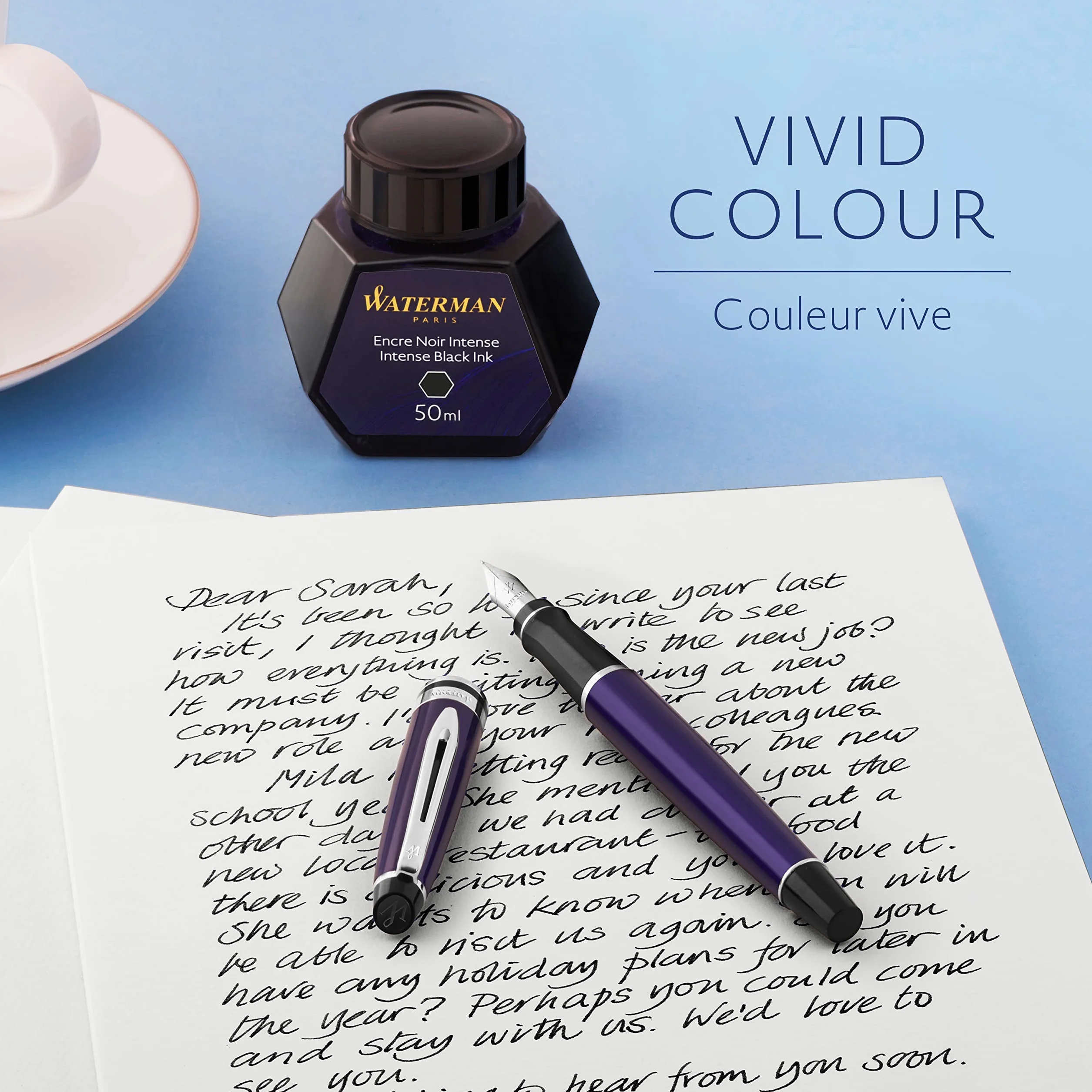 Waterman Atrament Czarny 50 ml