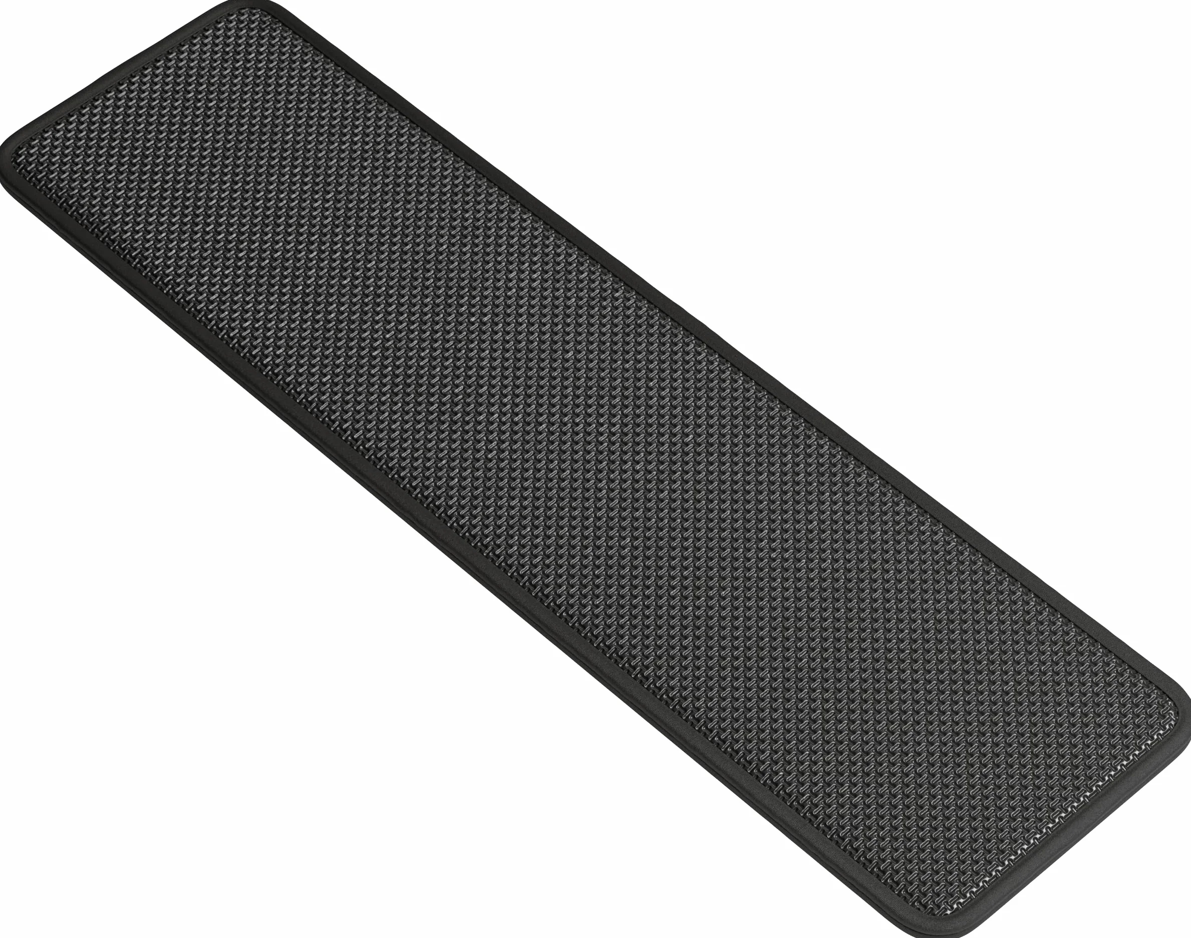 Glorious Gaming podkładka pod nadgarstek (TKL, wys. 25 mm) – szyta, gładka, antypoślizgowy spód, średnia twardość, 360x100x25 mm – czerń (stealth)