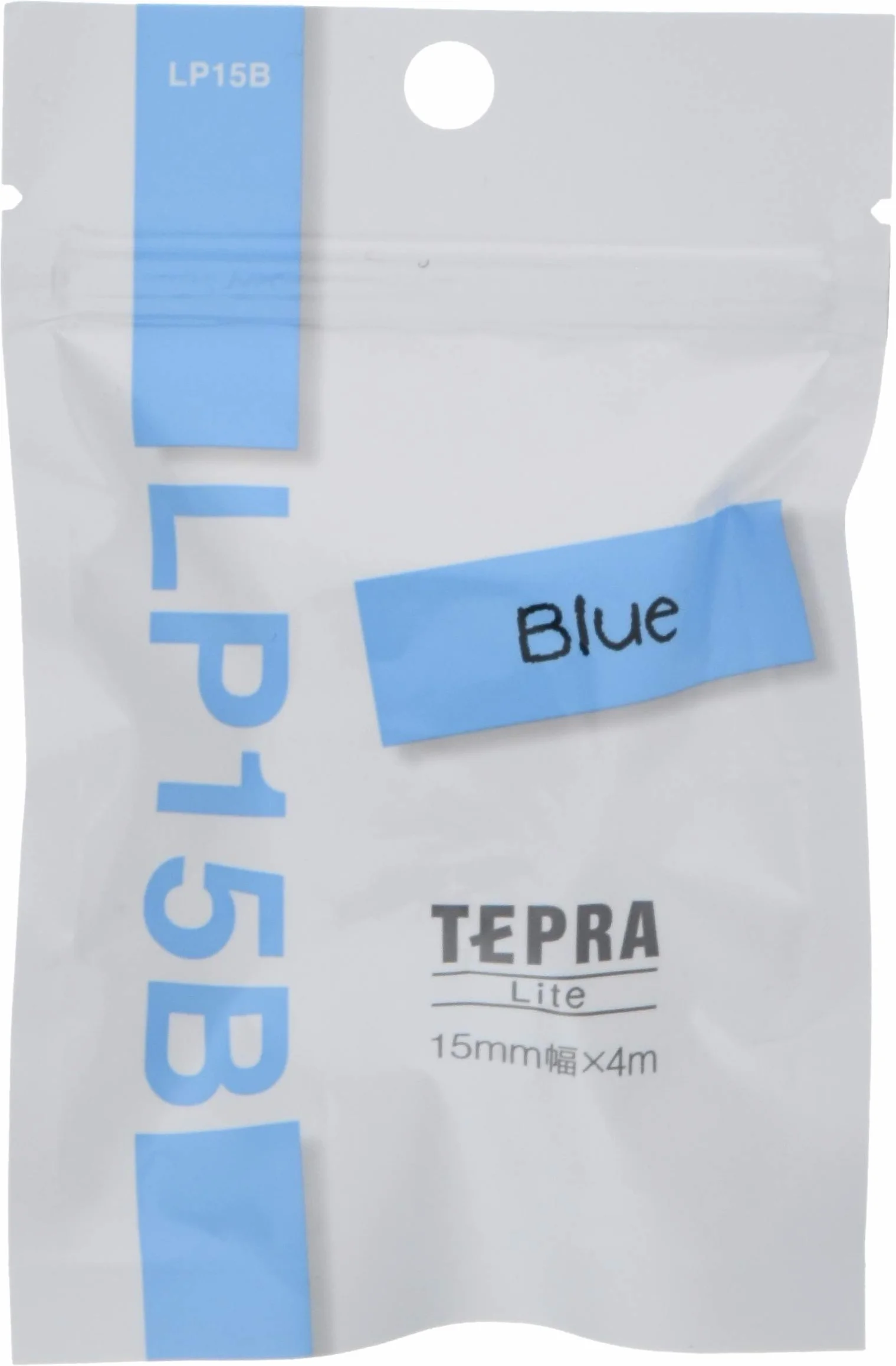 TEPRA LITE Taśma papierowa termiczna, niebieska
