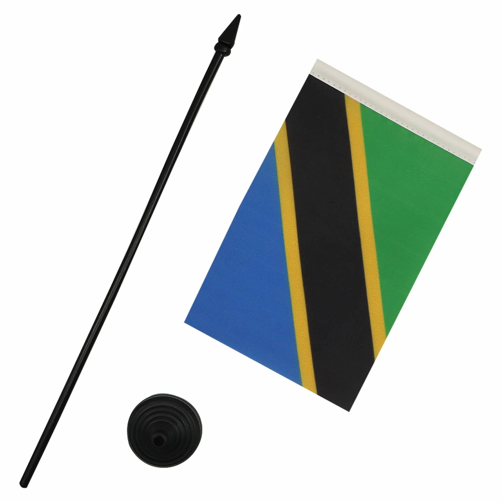 Flaga na stół Tanzania, 15 x 10 cm