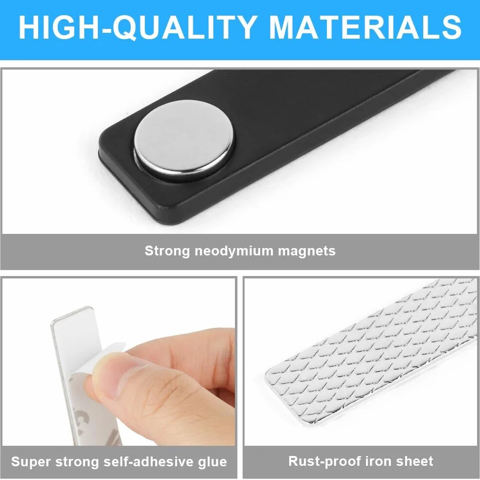 OFFCUP Magnetyczna plakietka z imieniem 12 szt. 45 x 13 mm