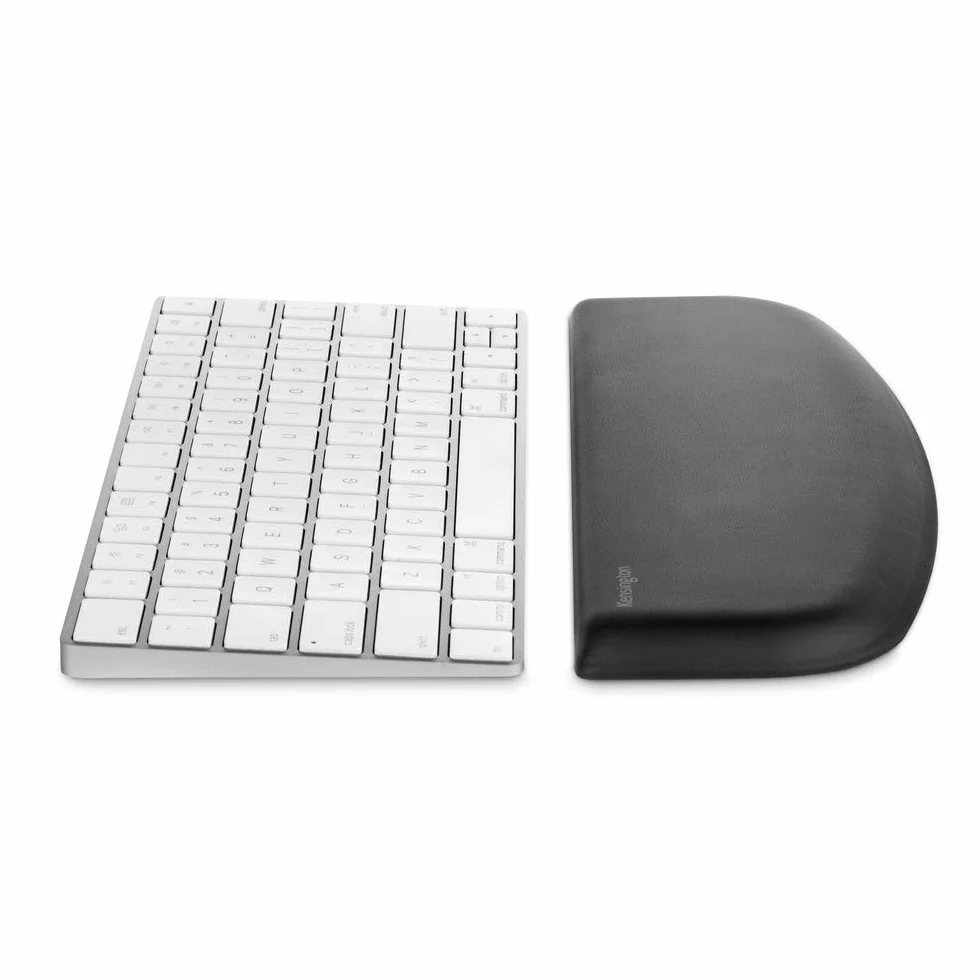 Kensington Podkładka pod Nadgarstki ErgoSoft Czarna do Płaskiej Kompaktowej Klawiatury MacBook iMac MS Surface PC K52801EU