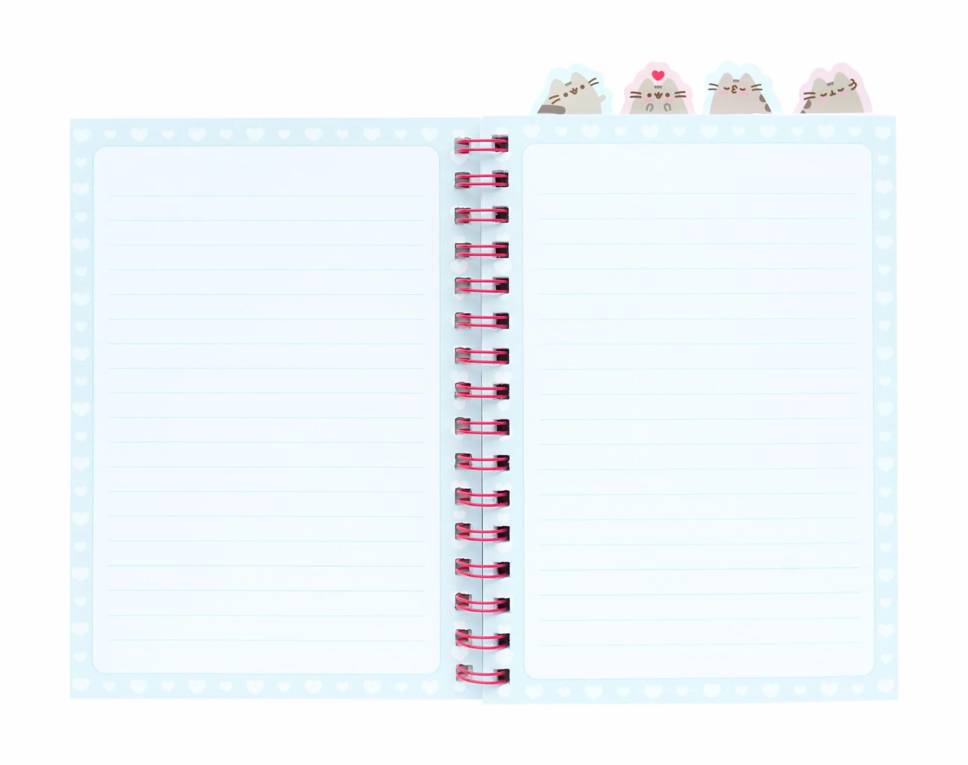 Grupo Erik Notatnik projektowy A5 z 4 przegrodami, artykuły pa Pusheen Cat, notatnik A5 z przegrodami, planer projektów, prezenty Pusheen dla miłośników kotów