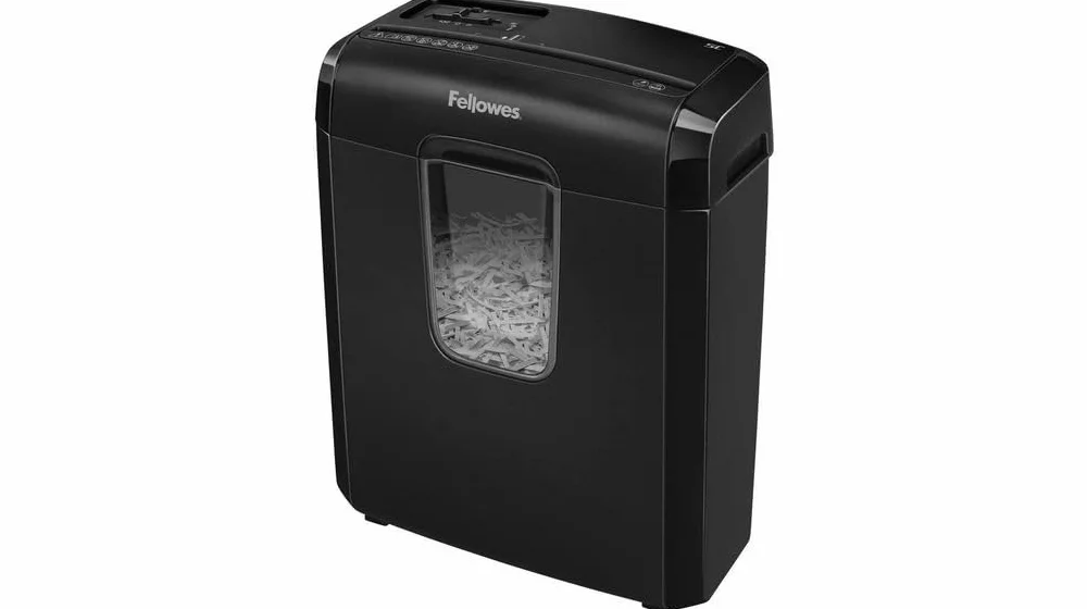 Fellowes Powershred 6C Niszczarka Do Dokumentów 6 Arkuszy