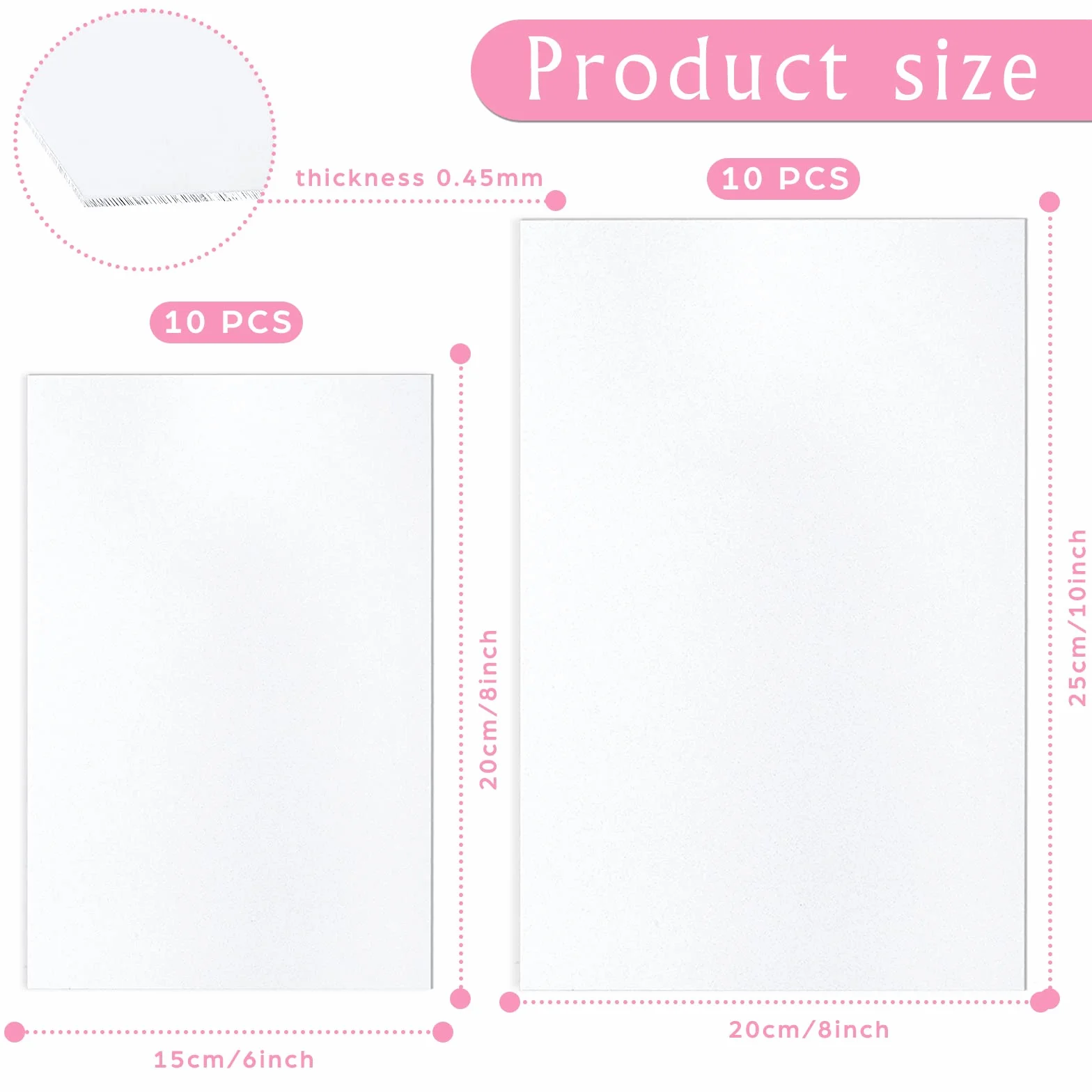 LEIFIDE Puste zdjęcia sublimacyjne aluminiowe znaki fotograficzne DIY 15x20 cm 20x25 cm