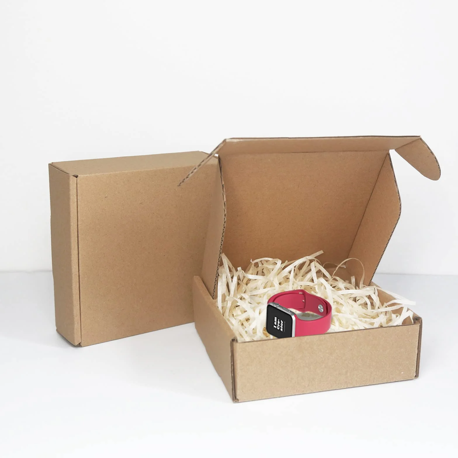 Skrzynki pocztowe z tektury falistej, 120×120×40mm, brązowe pudełka pocztowe Royal Mail Small Parcel PiP do pakowania, wysyłki, przechowywania lub prezentów (10 sztuk)