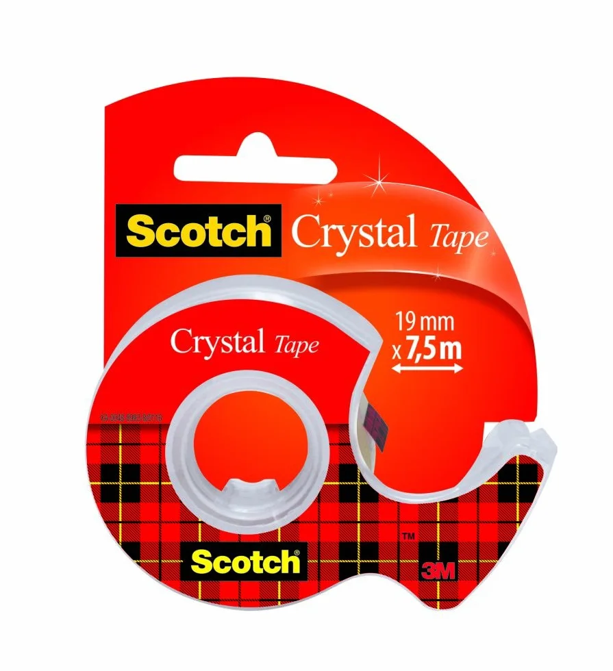Scotch Taśma Klejąca Bezbarwna 19 mm x 7,5 m