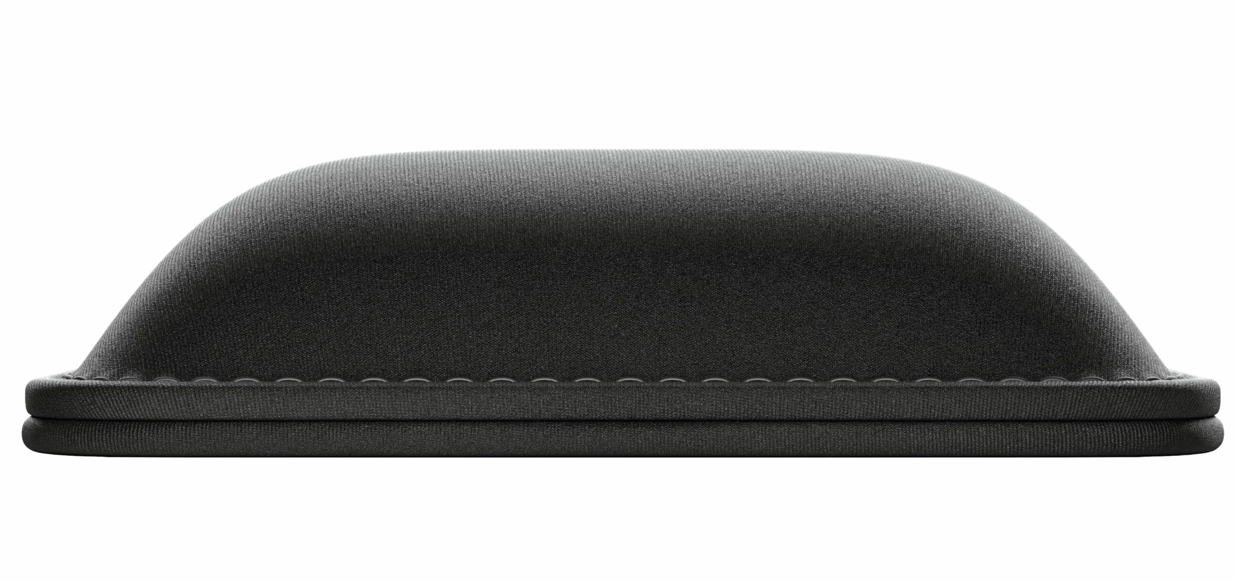 Glorious Gaming podkładka pod nadgarstek (TKL, wys. 25 mm) – szyta, gładka, antypoślizgowy spód, średnia twardość, 360x100x25 mm – czerń (stealth)