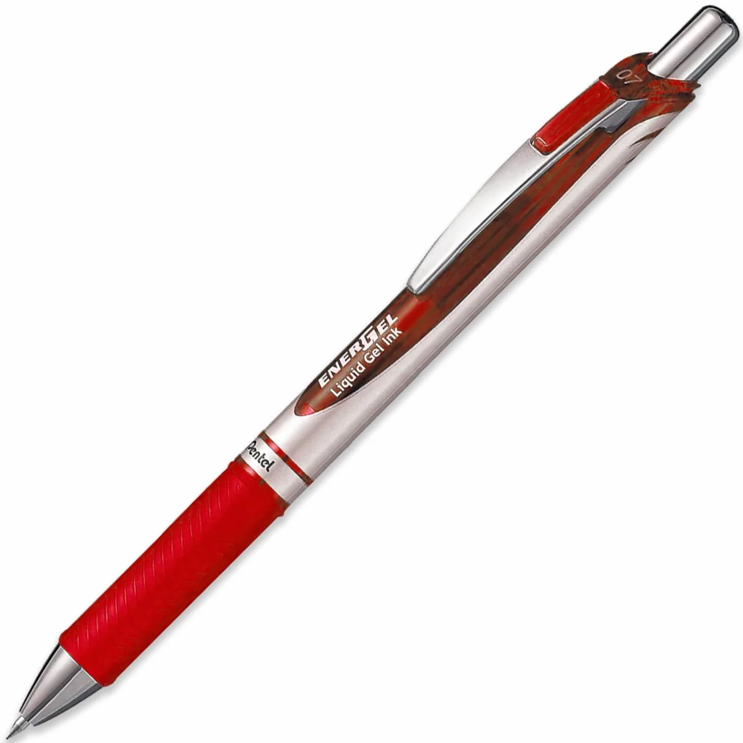 Pentel EnerGel XM BL77 chowany długopis żelowy 0,7 mm 5 sztuk opakowanie prezentowe