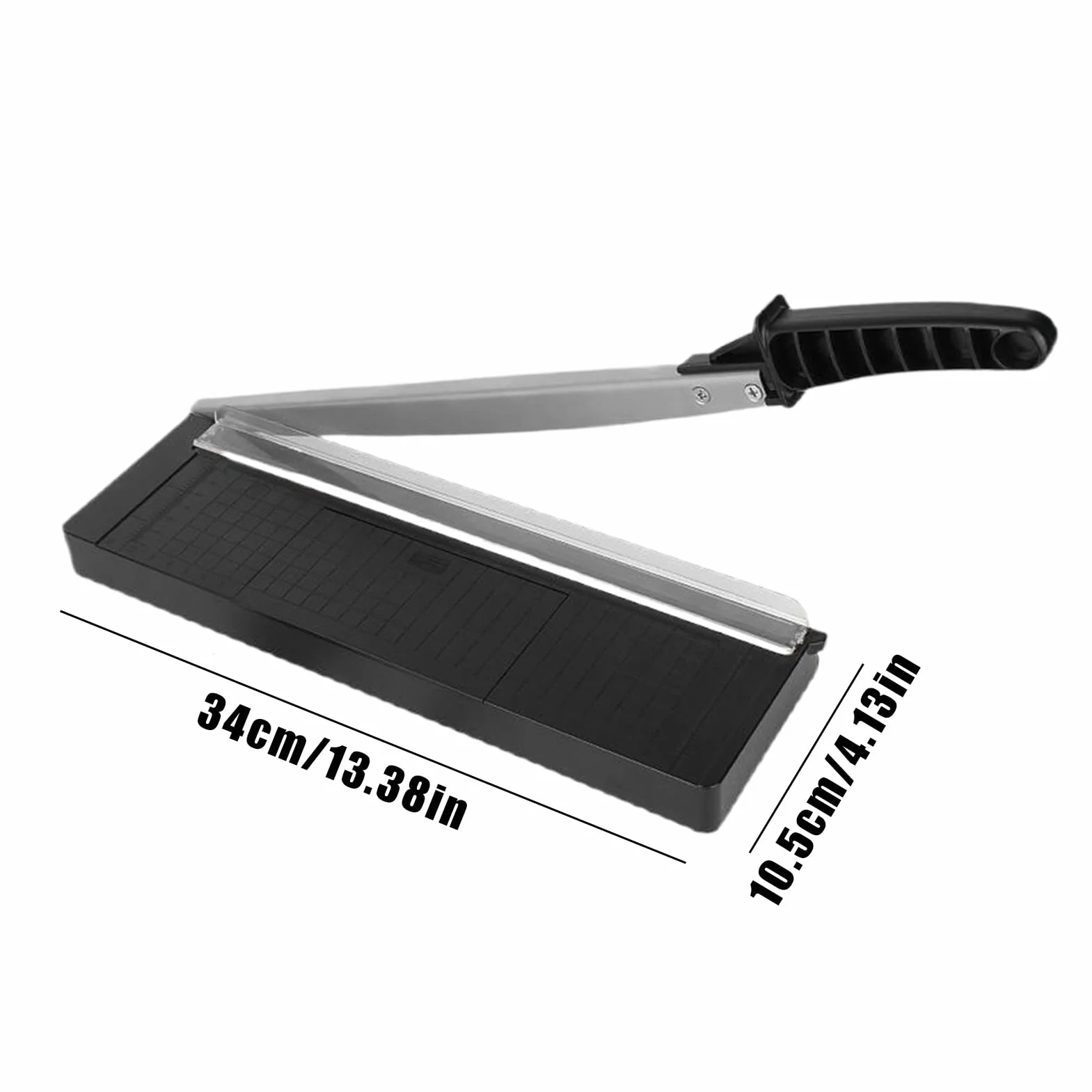 Heavy Duty Paper Cutter 13.39x4.13in Photo Trimmer Precision Blade for Scrapbooking