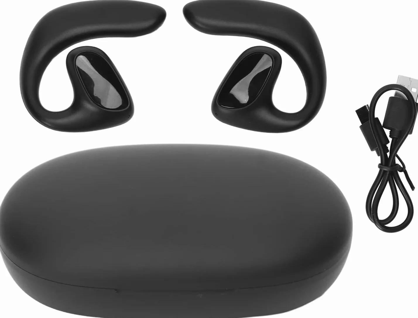 Tłumacz Języka Słuchawki Douszne, Zestaw Słuchawkowy Bluetooth M8 Obsługuje 144 Języki Dwukierunkowe Języki Tłumaczenia w Czasie Rzeczywistym Tłumacz Mowy Słuchawki do Nauki