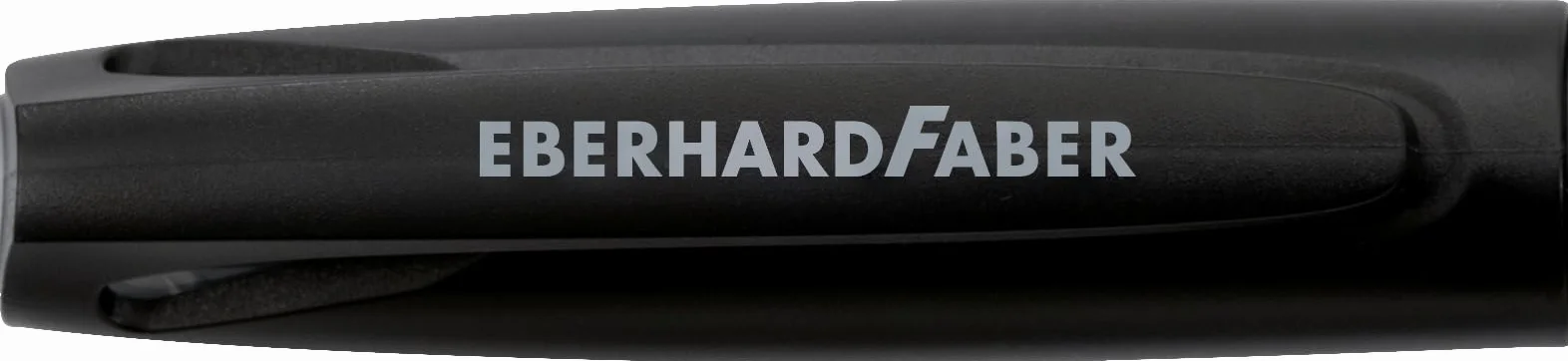 EBERHARD FABER 551002 - Zestaw piśmienny z piórem wiecznym, gumką i nabojami atramentowymi, zestaw NXT-PEN szary/czarny | Z piórem, atramentem i wkładami atramentowymi