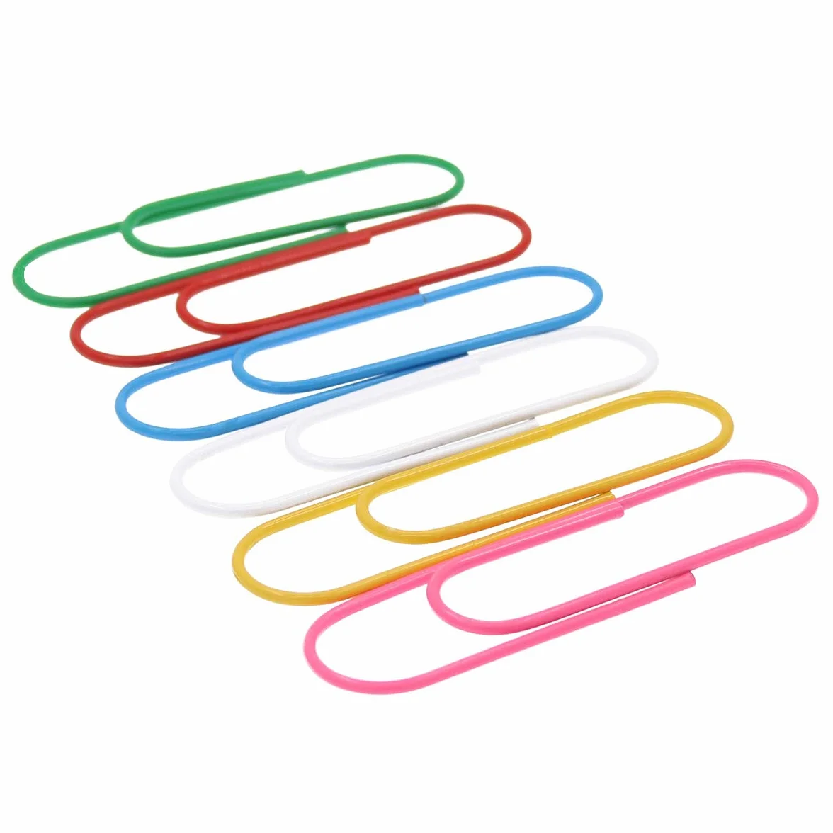 Super duże spinacze do papieru powlekane winylem, Coideal 30 sztuk, 10 cm, różne kolory, duży uchwyt na klips do papieru, artykuły biurowe, 100 mm