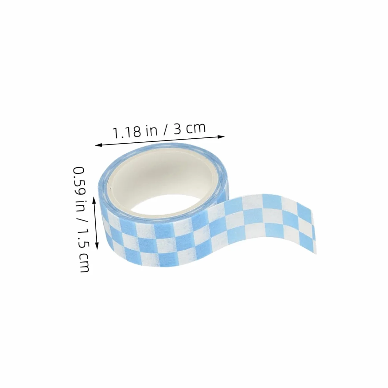 Lurrose 5 Rolek Kwadratowa Taśma Washi Zapisywalna Taśma Washi Naklejki Do Planowania Dozownik Taśmy Stacjonarnej Zabytkowe Materiały Do ​​​​dziennikarstwa Naklejki Waski Whisper Paper