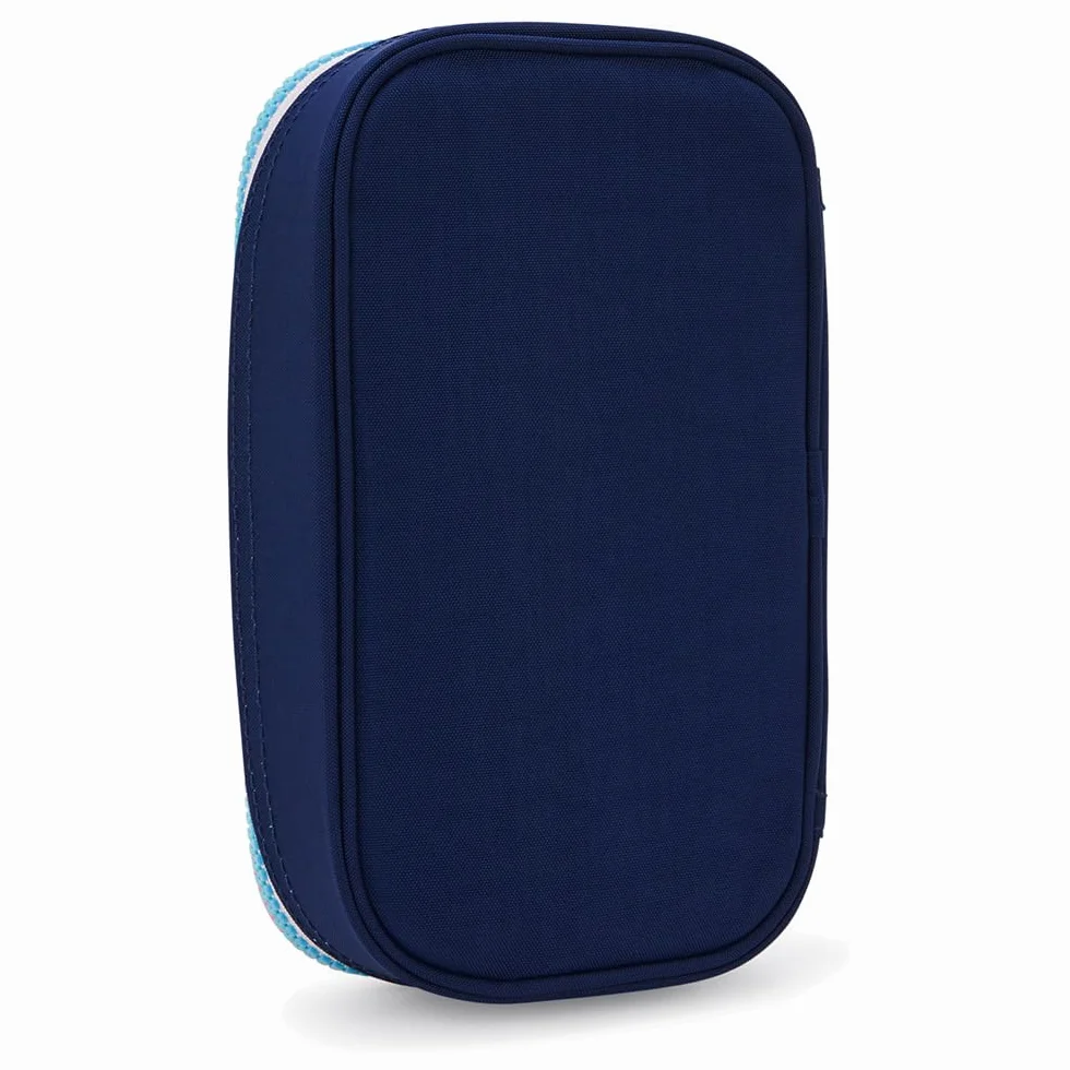 Kipling 50 Pens Średni Długopis, Woreczki, Etui, True Block (Niebieski)