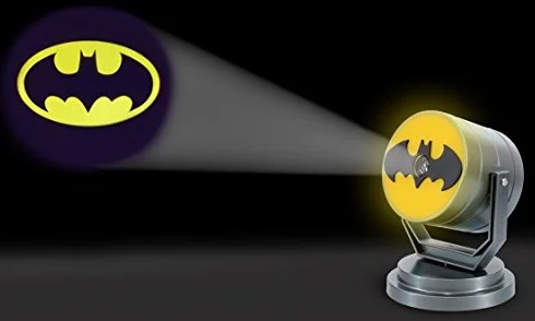 Batman DC Comics Bat Signal projektor świetlny lampa projekcyjna plastik czarny