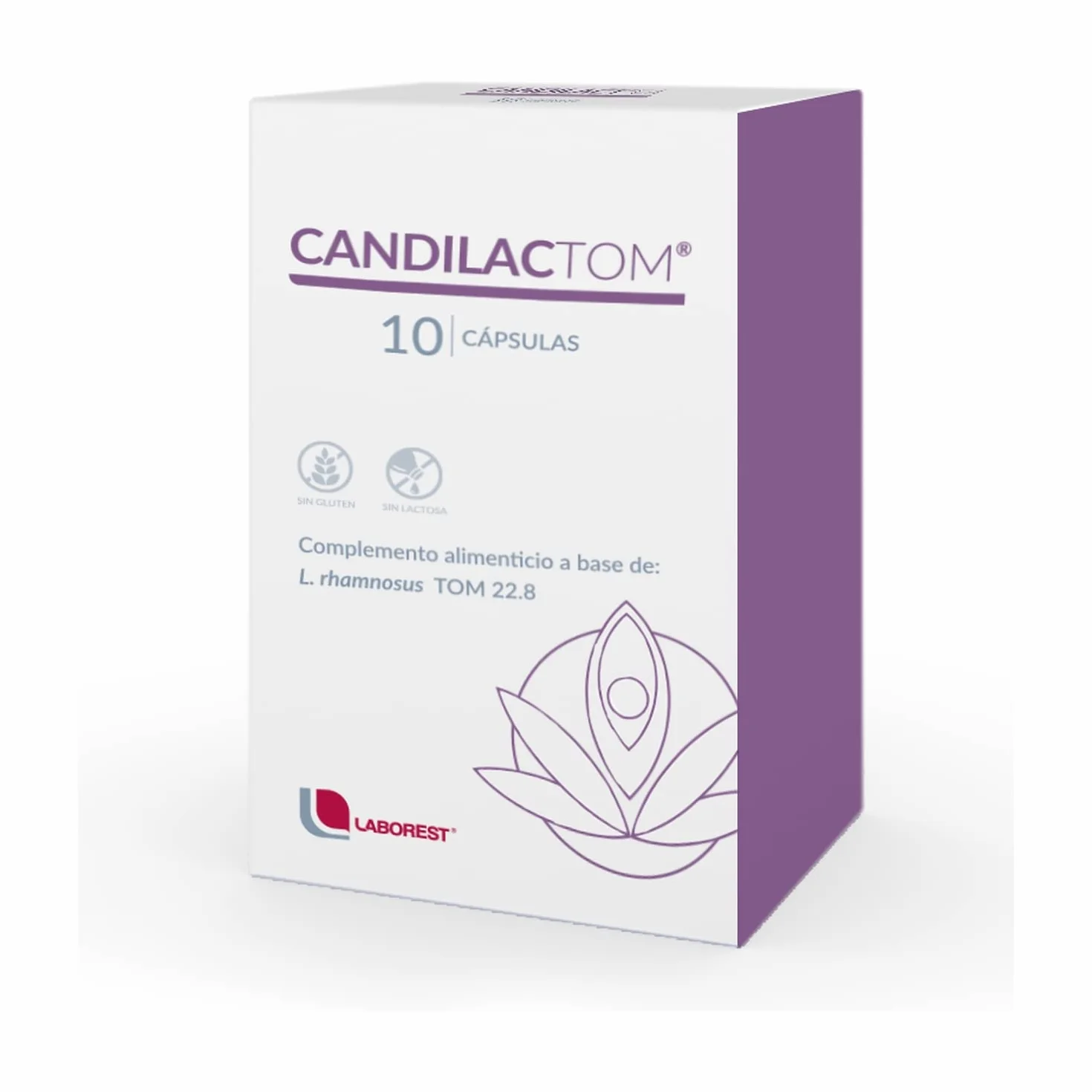 Candilactom 10 cápsulas