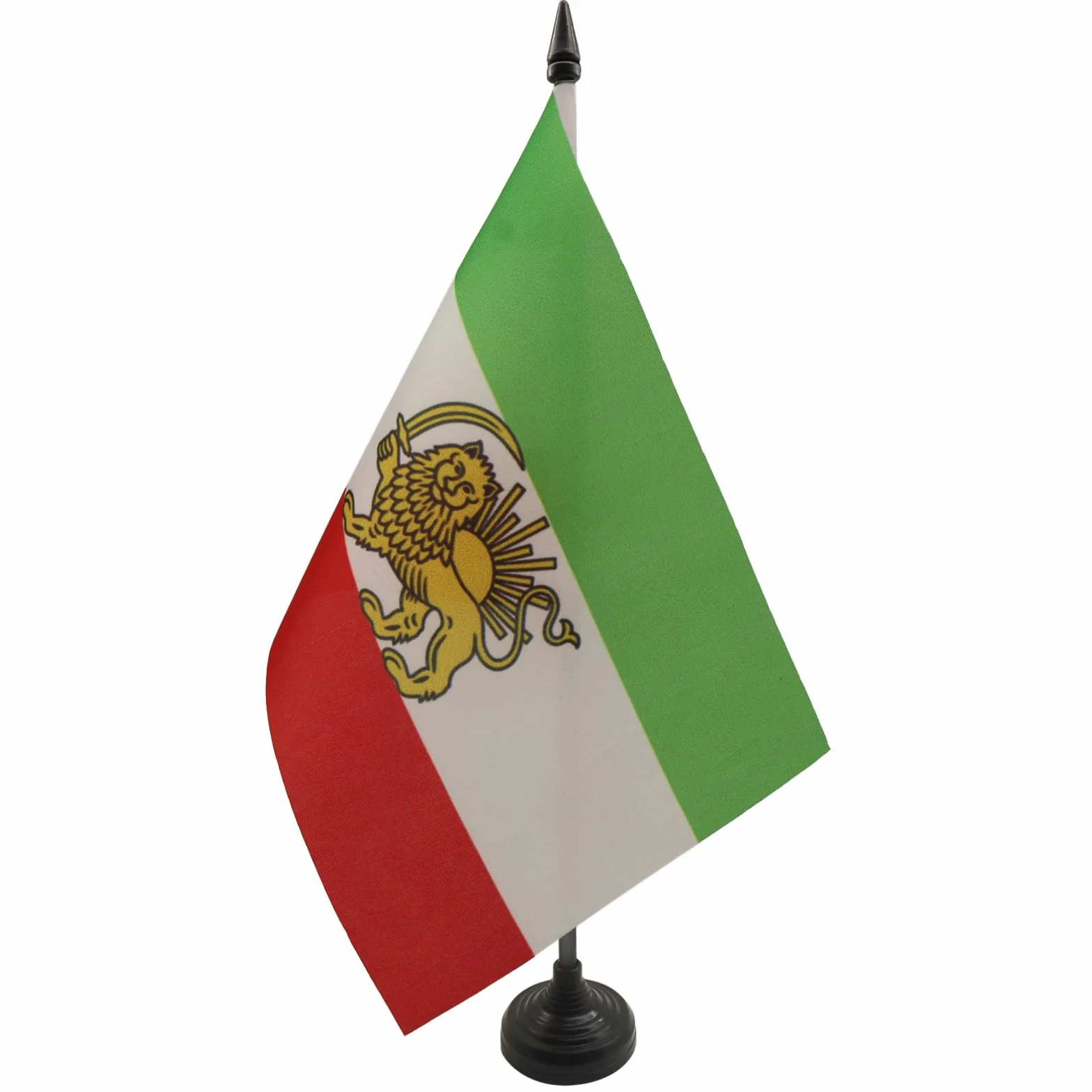 Drapeau de Table Iran Ancienne Perse, 21cm x 14cm