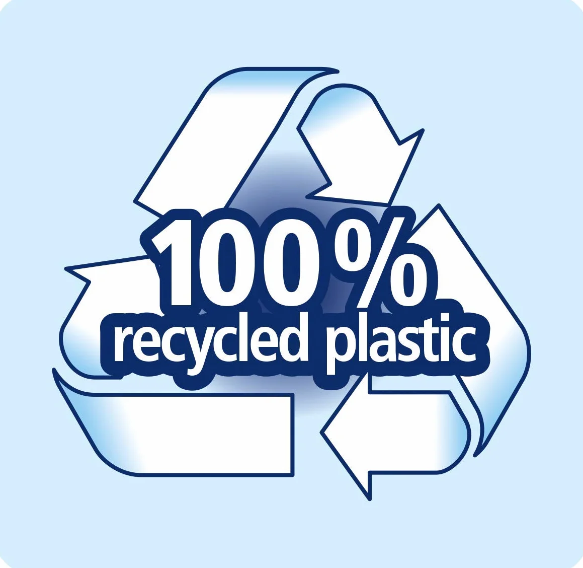 tesa DYSPENSER BIURKOWY ECONOMY RECYCLED - obudowa z 100% tworzywa z recyklingu, dyspenser stołowy z 1 rolką tesafilm CLEAR RECYCLED 10 m x 15 mm