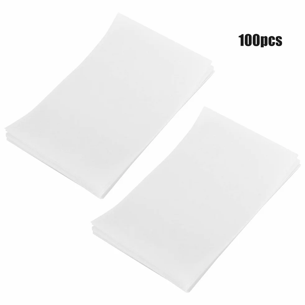 CHICIRIS Przezroczysta Kalka Artystyczna do Rysowania i Kopiowania, 100 szt., 15 x 10 cm, Biała