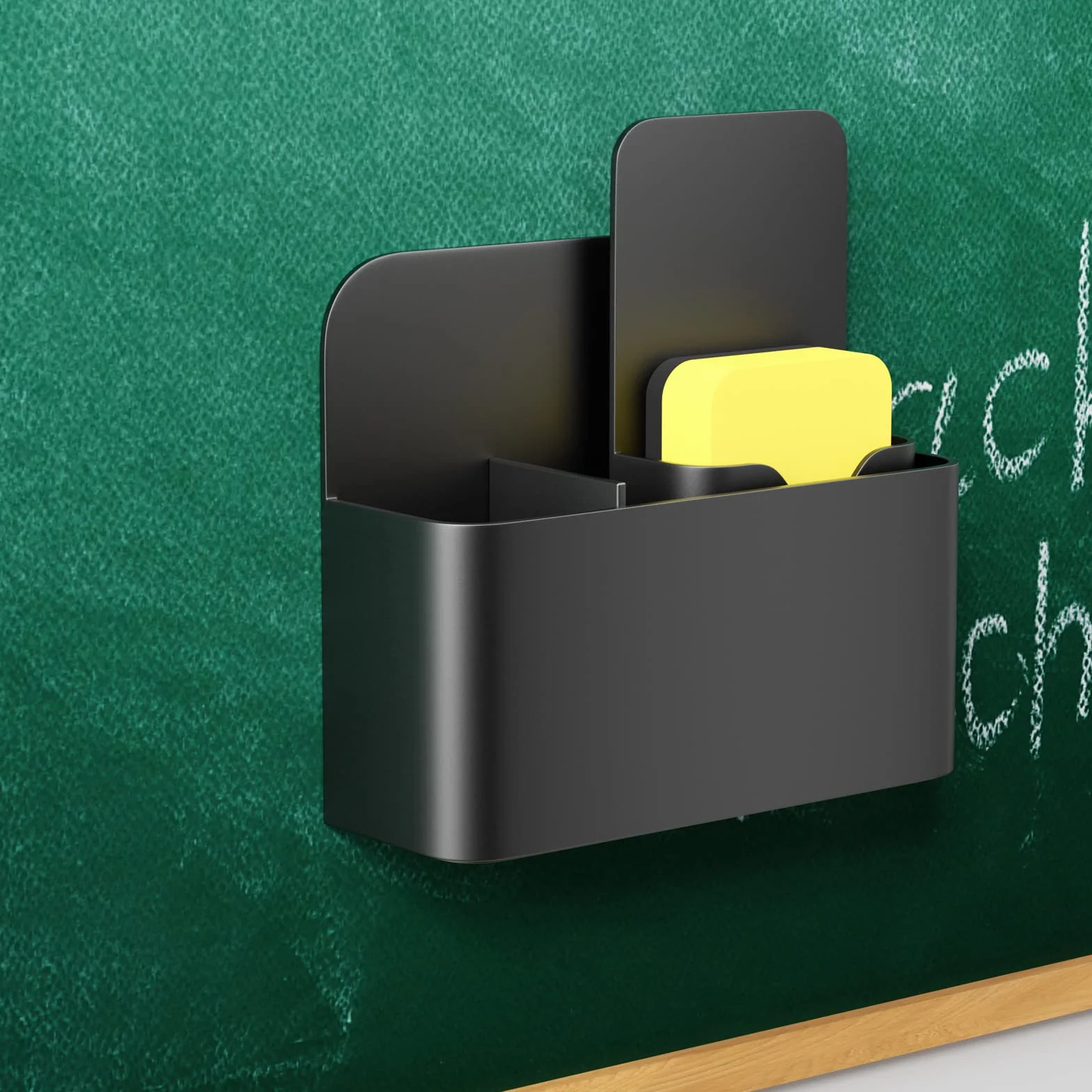 Fousenuk 3 sztuk Czarny Magnetyczny Uchwyt na Długopisy