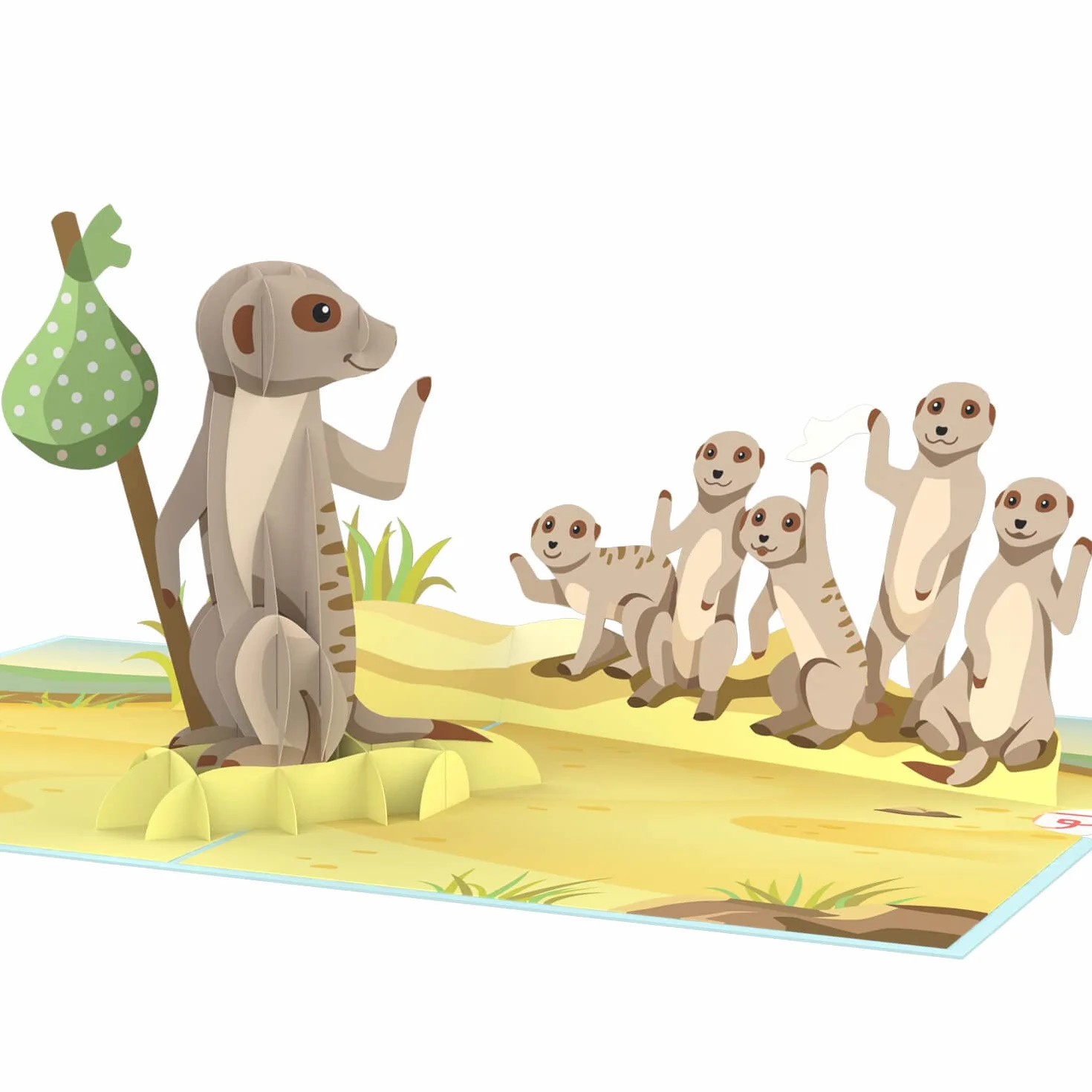 Pop-Up Karte Abschied Mach's Gut 3D Abschiedskarte für Kollegen Jobwechsel Ruhestand Rente