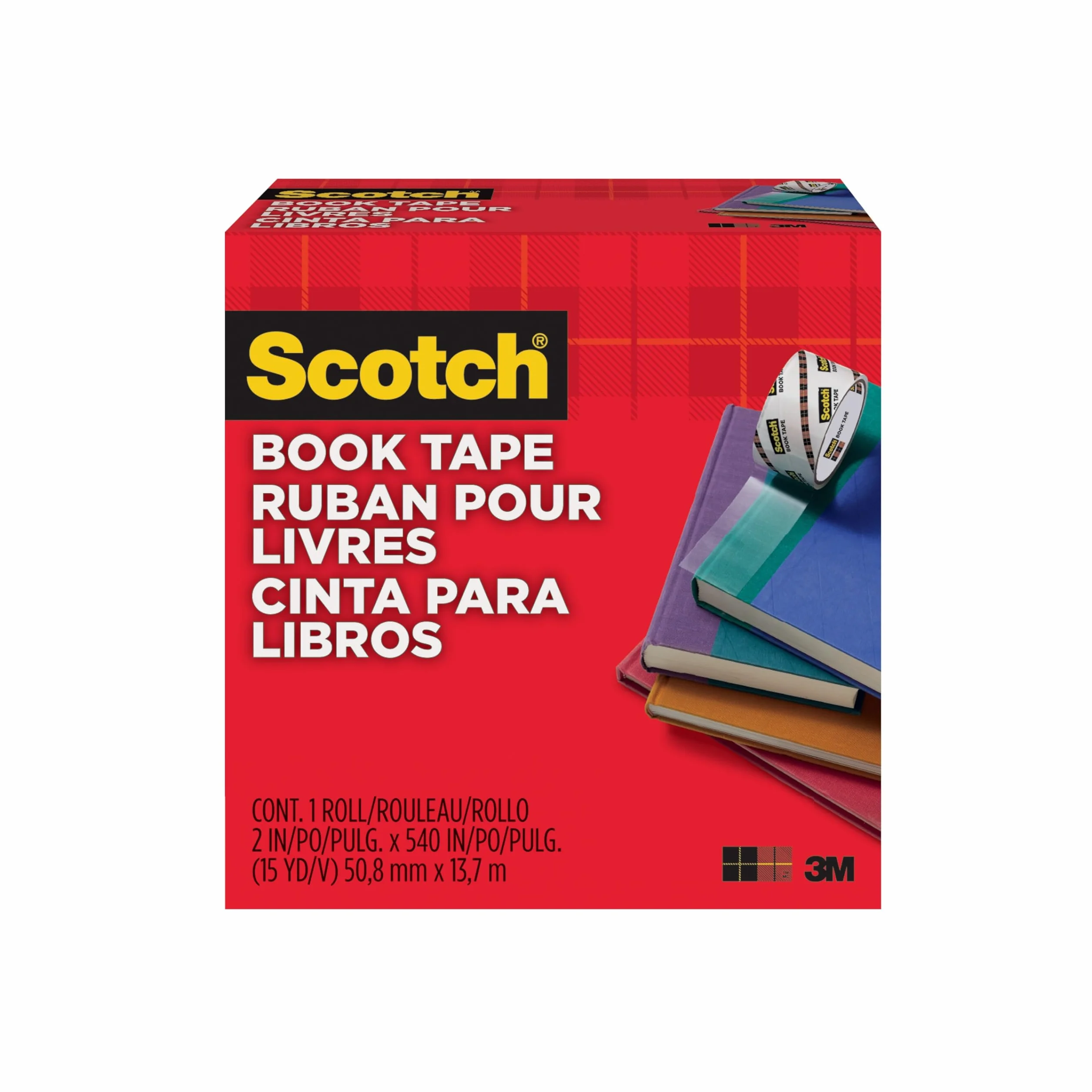 Scotch Book Tape 2" x 15 yd