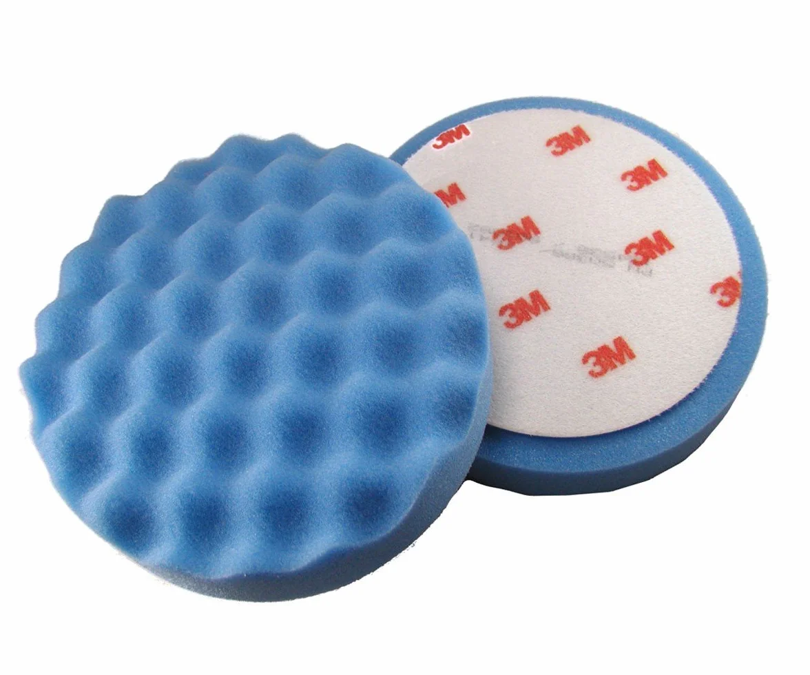 3M 7000032123 Pad Polerski, Czarny/Niebieski, 2 Sztuki
