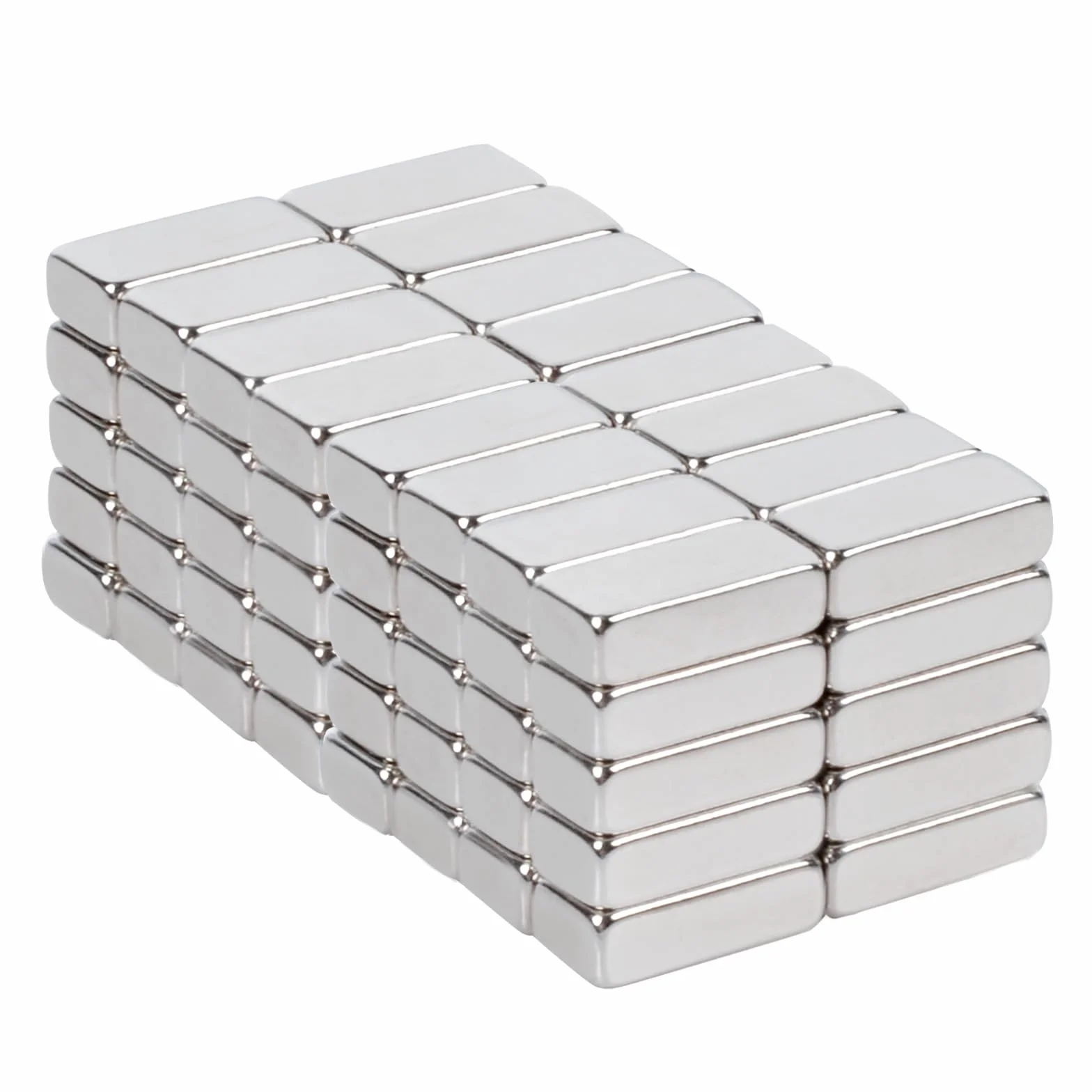 80 sztuk magnesów, silny magnes neodymowy, pręt, 10 x 5 x 3 mm, płaskie magnesy na lodówkę do rękodzieła, tablica suchościeralna, prostokątna