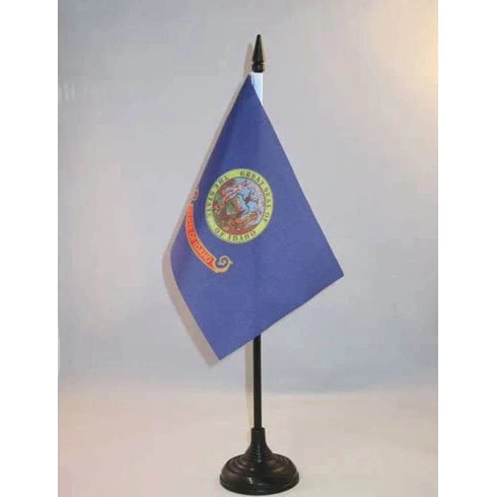 Drapeau de Table Idaho 15cm x 10cm
