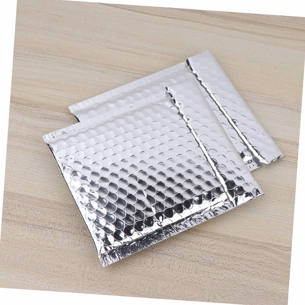 STOBOK 28 sztuk wodoodpornych torbików bąbelkowych z aluminium srebrna pakowna torba do logistyki