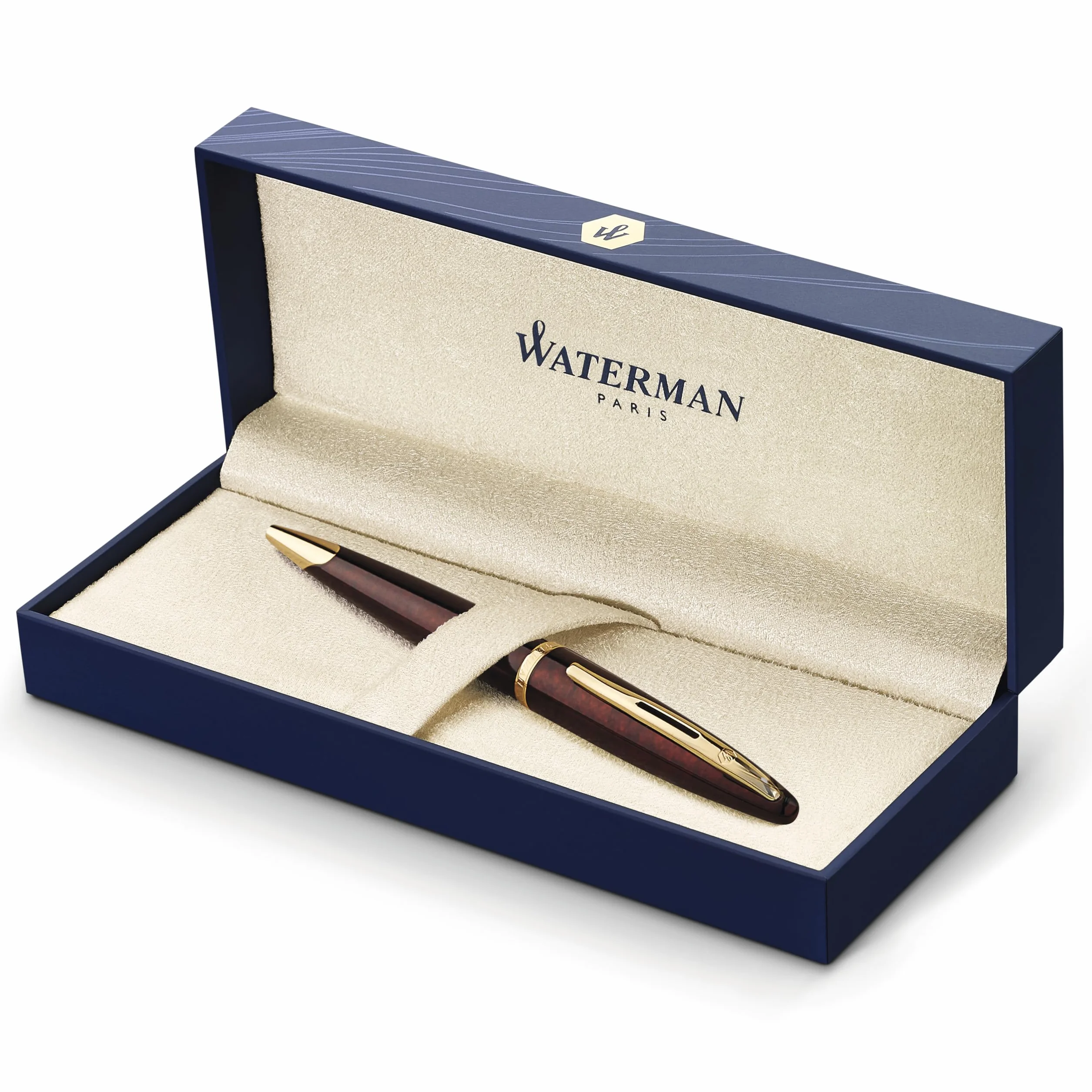 Waterman Carene Marine Amber Długopis Czarny Złoty 17.2 x 9.09 x 5.08 cm 181 g