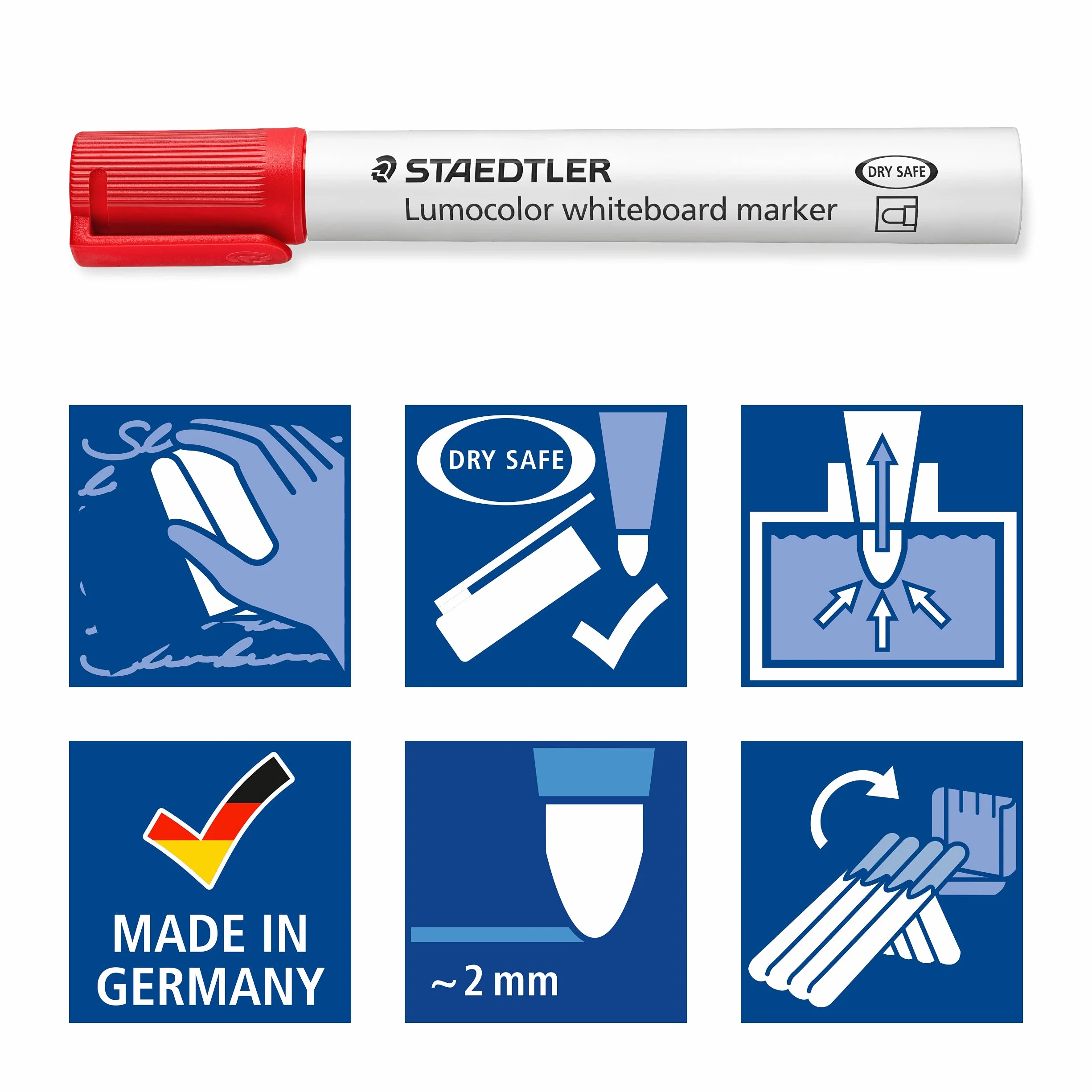 Staedtler 351 B10 St Markery Wielokolorowy 10 sztuk