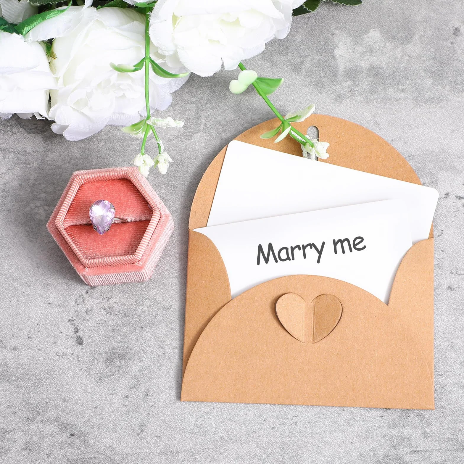 25 sztuk mini kopert z 25 pustymi kartkami papierowymi, koperty z papieru typu kraft, brązowe koperty z zamknięciem w kształcie serca, do kart podarunkowych, kart z podziękowaniami, DIY Graffiti