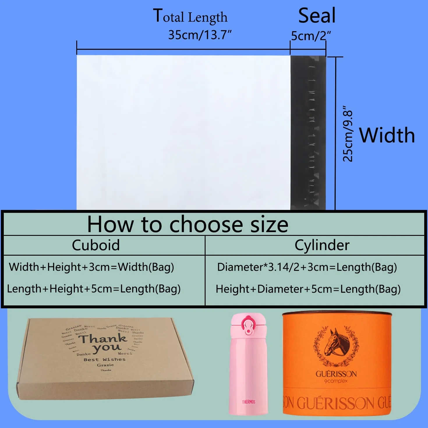 newlng 100 szt. toreb wysyłkowych Poly Mailers 25 x 35 cm torby pocztowe białe koperty wysyłkowe samoprzylepne wodoodporne i odporne na rozdarcie torby do pakowania torby wysyłkowe na odzież książki