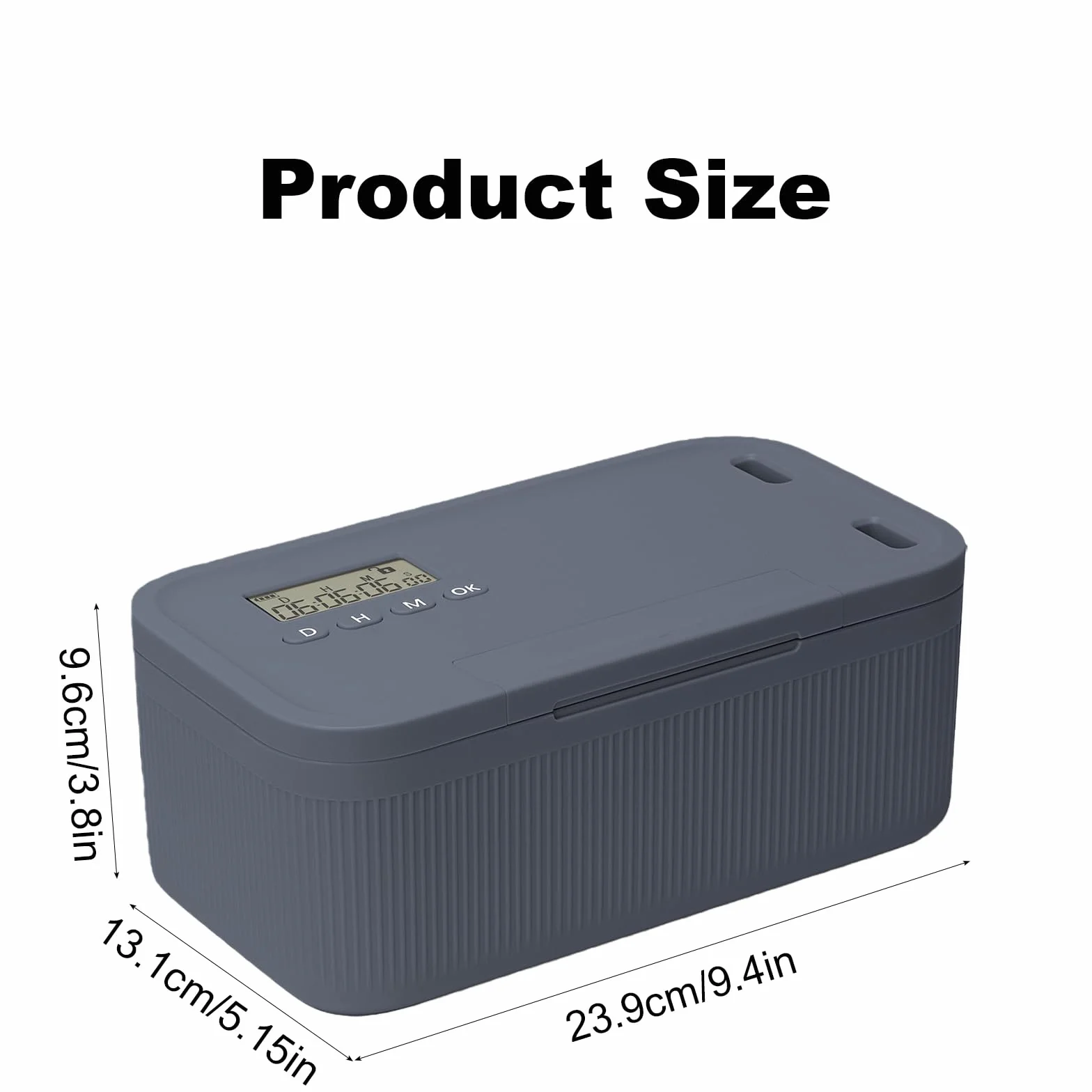Safe Timed Lock Box, sejf na telefon komórkowy z zamkiem czasowym, więzienie dla telefonu, pudełko z blokadą czasową, pojemnik z blokadą czasu, z 2 trybami pracy, zarządzanie uzależnieniami, pudełka