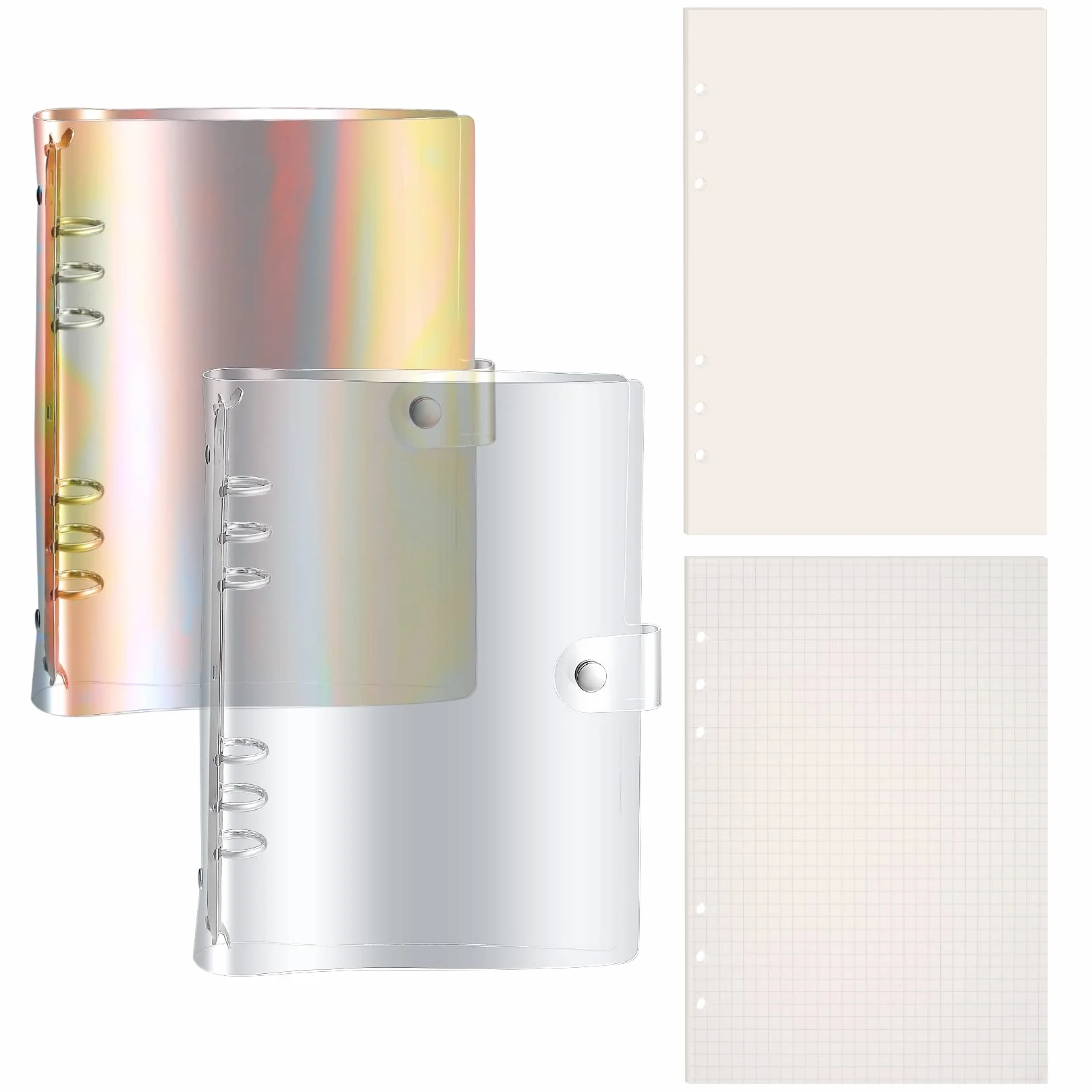 A5 Segregator Planer do Notatek PVC 6 Ringami z Wypełnieniami