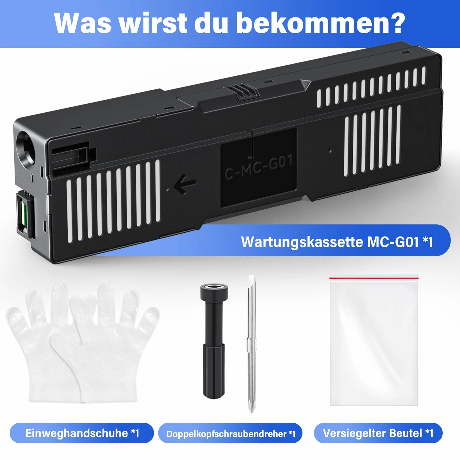 MC-G01 wkład konserwacyjny kompatybilny z Canon Maxify GX6050 GX7050